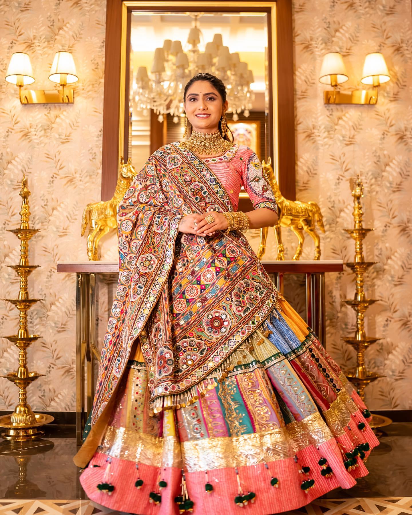 TikTok Twirl Navratri Lehenga Choli