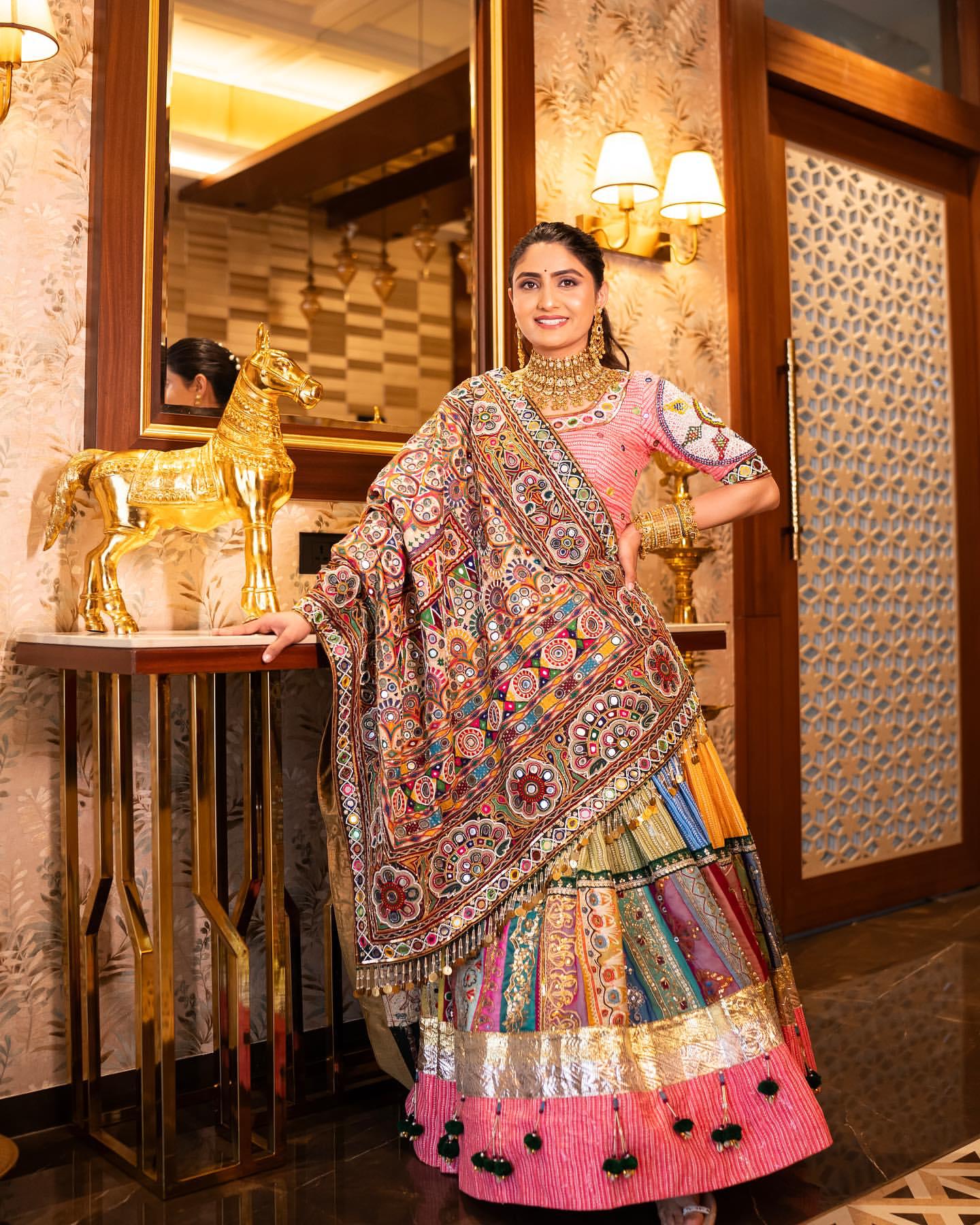 TikTok Twirl Navratri Lehenga Choli