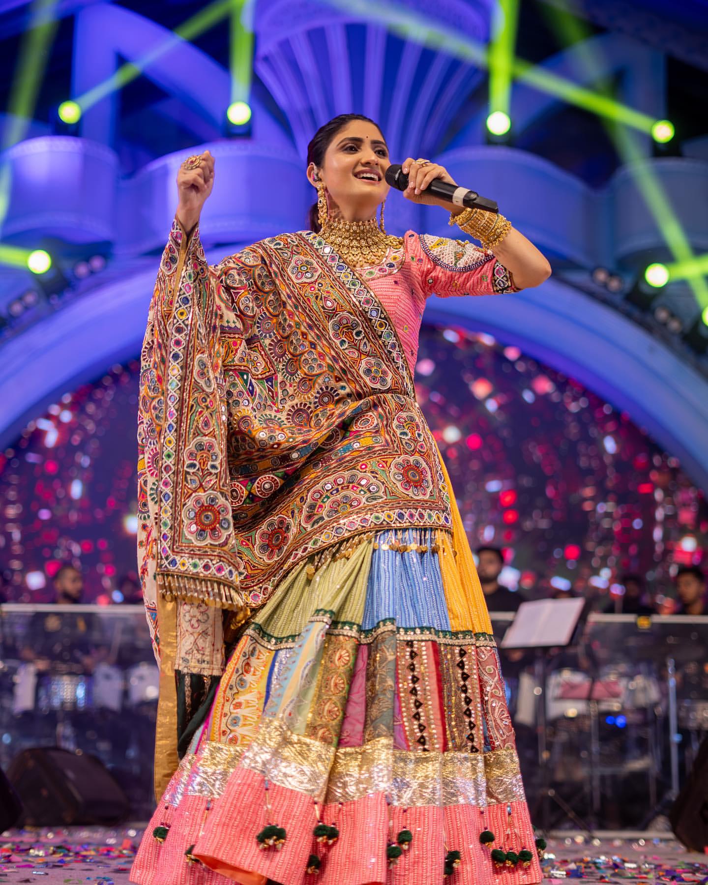 TikTok Twirl Navratri Lehenga Choli