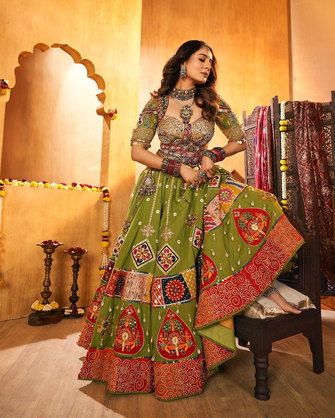 Nawabi Navratri Lehenga Choli