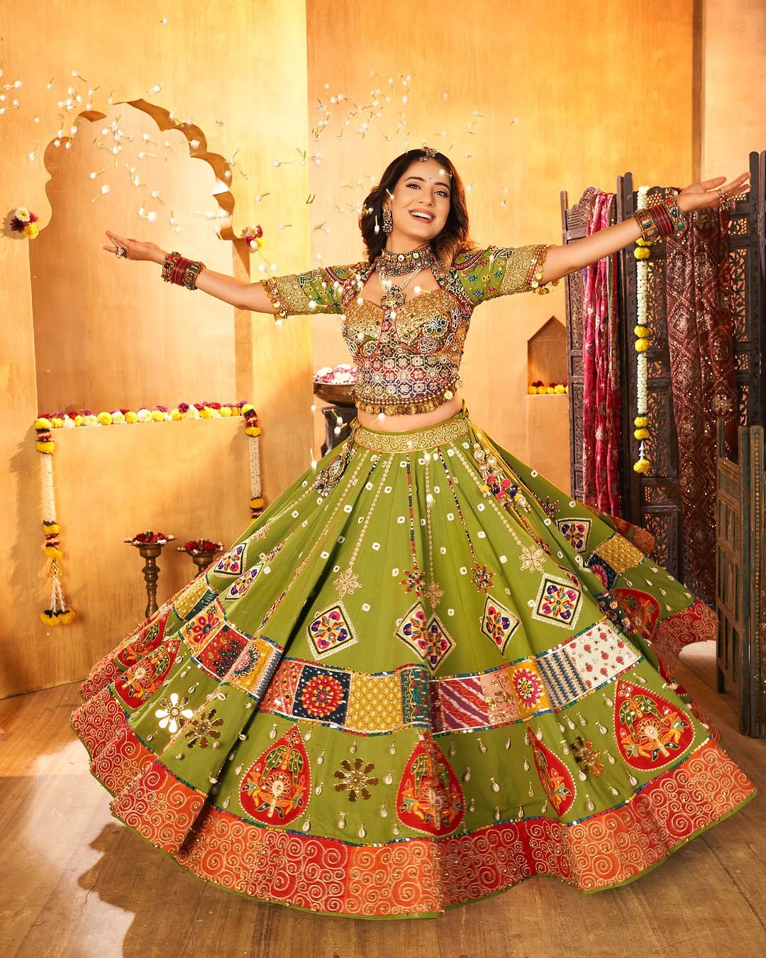 Nawabi Navratri Lehenga Choli
