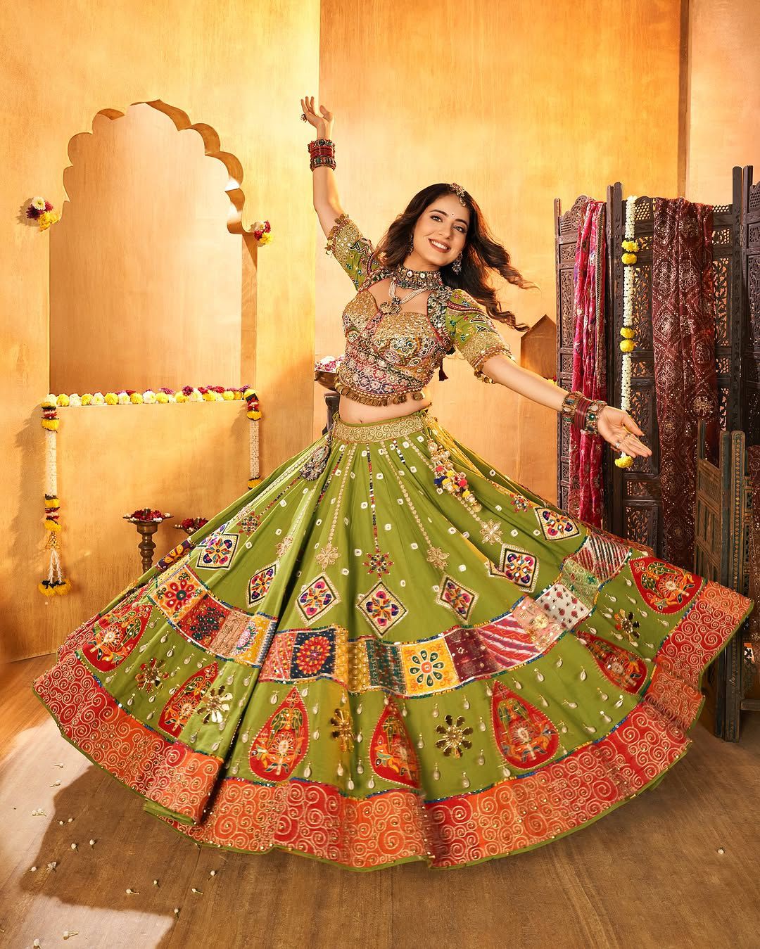 Nawabi Navratri Lehenga Choli