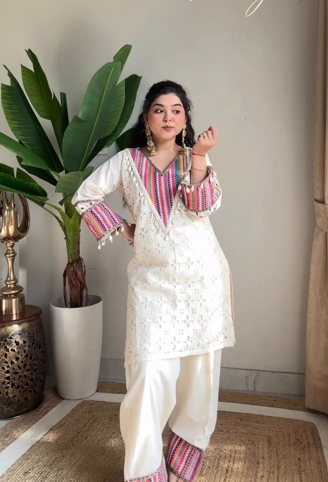 Suroor Threads Co-ord Set