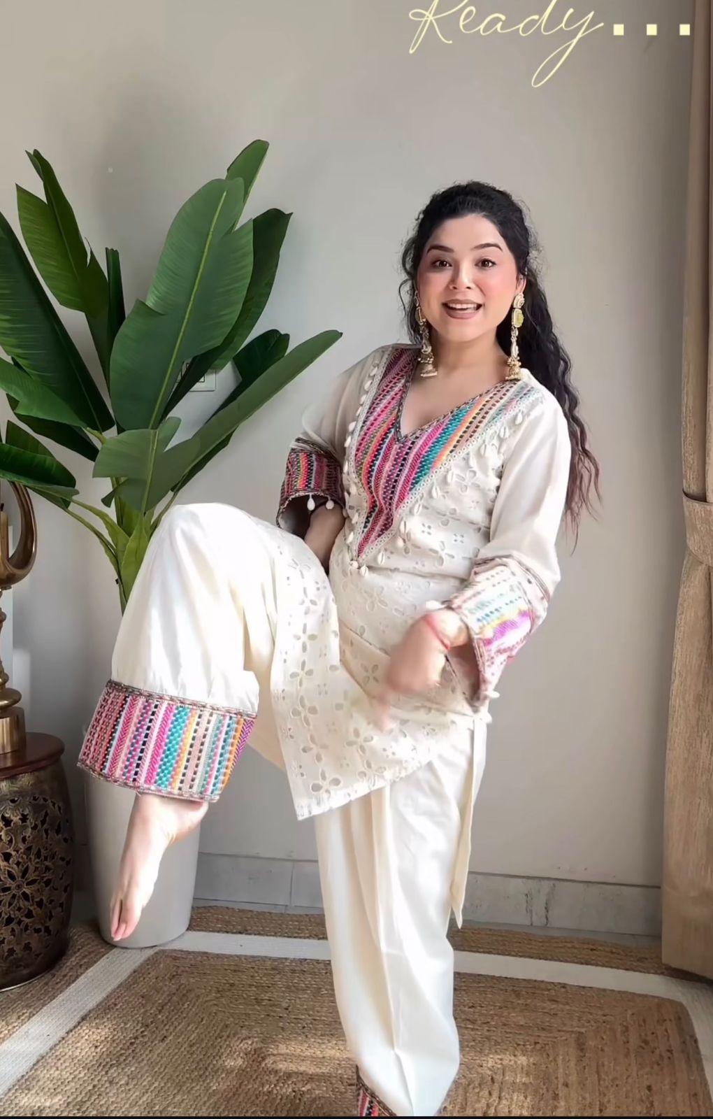 Suroor Threads Co-ord Set