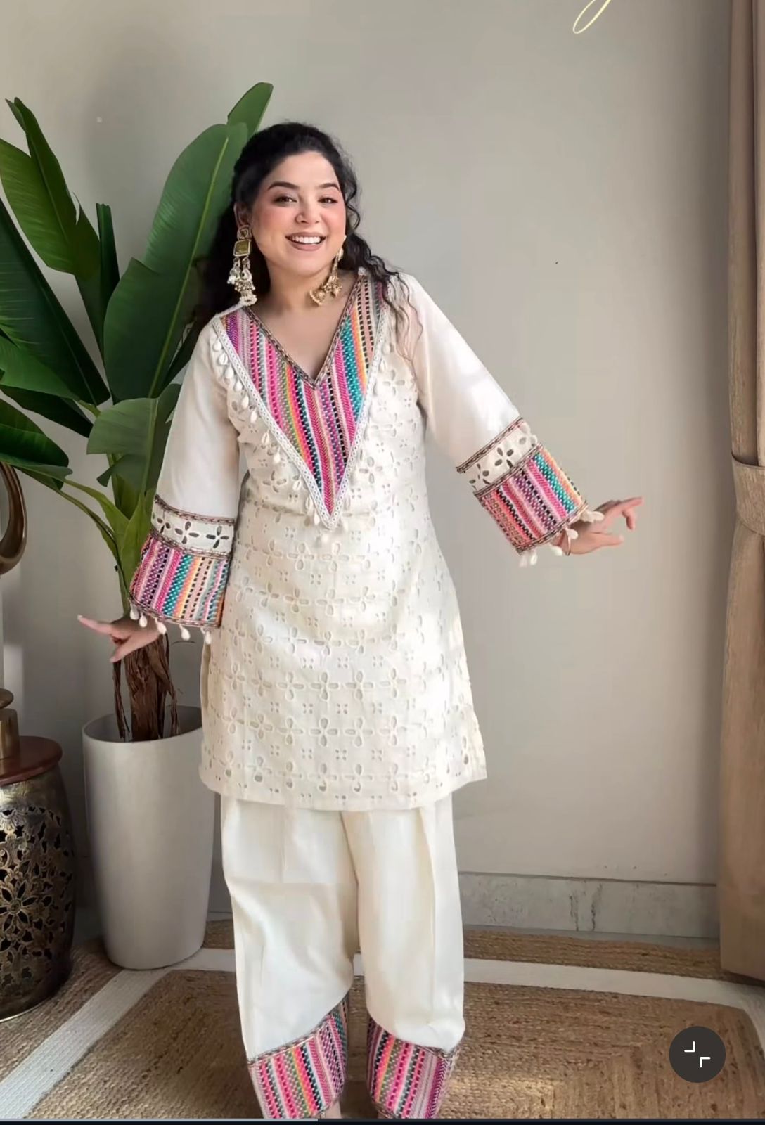 Suroor Threads Co-ord Set