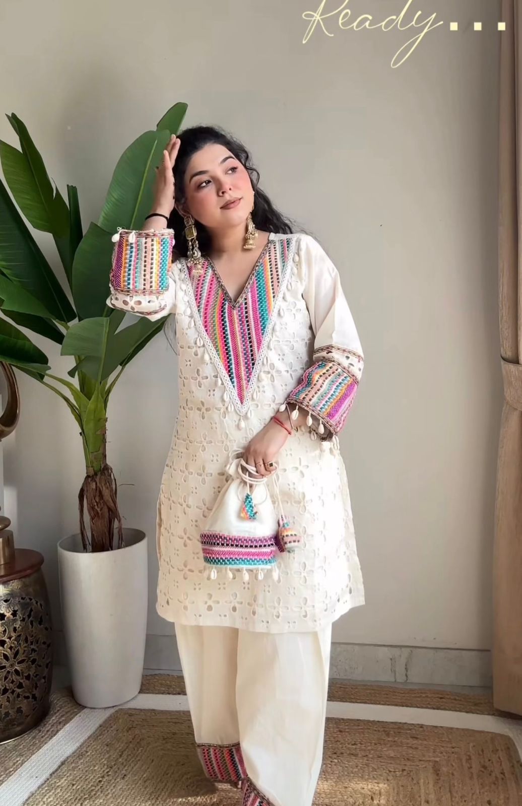 Suroor Threads Co-ord Set