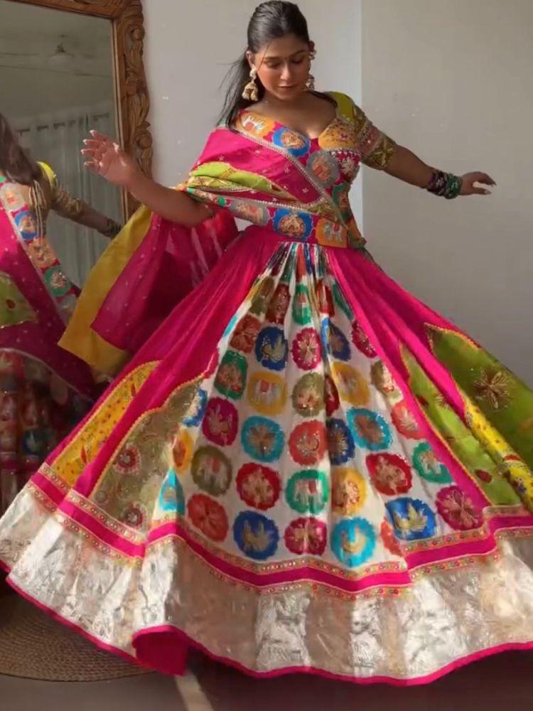 Phoolonwali Rangmanch Navratri Lehenga Choli