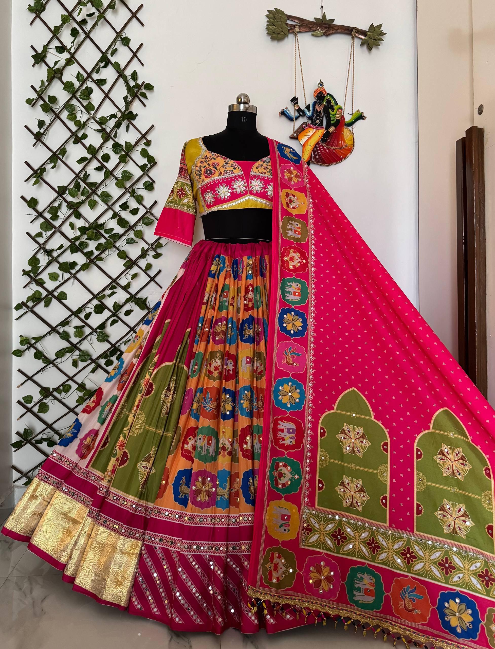 Phoolonwali Rangmanch Navratri Lehenga Choli