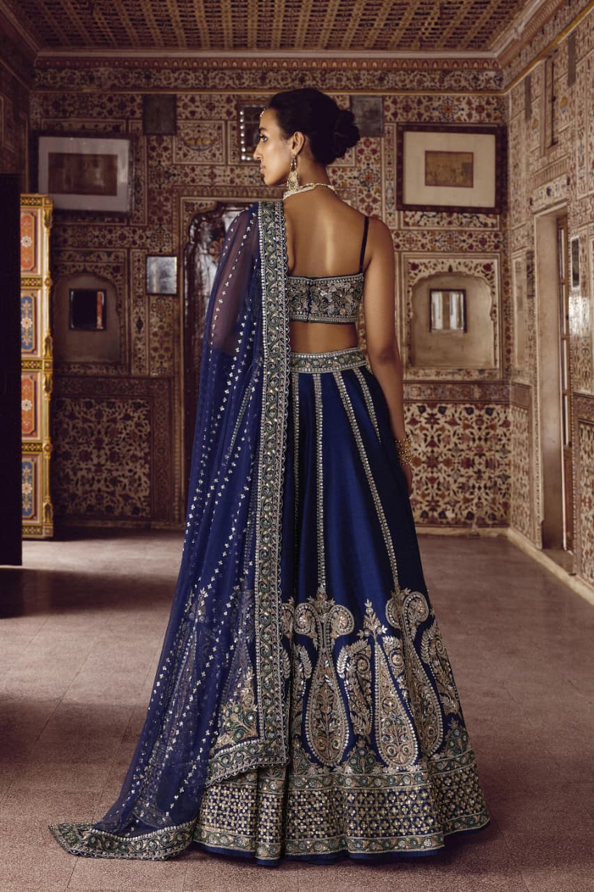 Vermilion Vistara Lehenga Choli