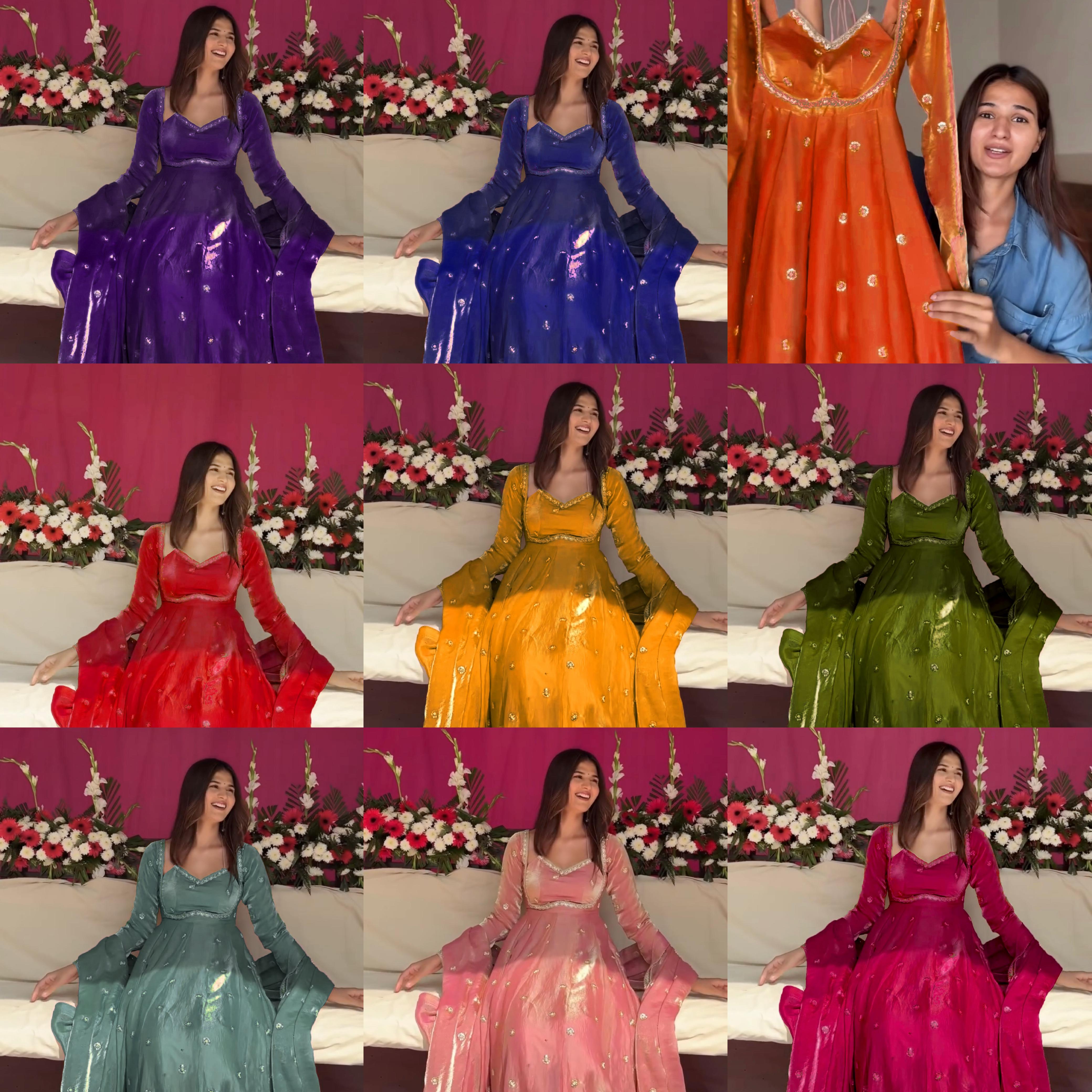 Afsana Luxe Anarkali Set