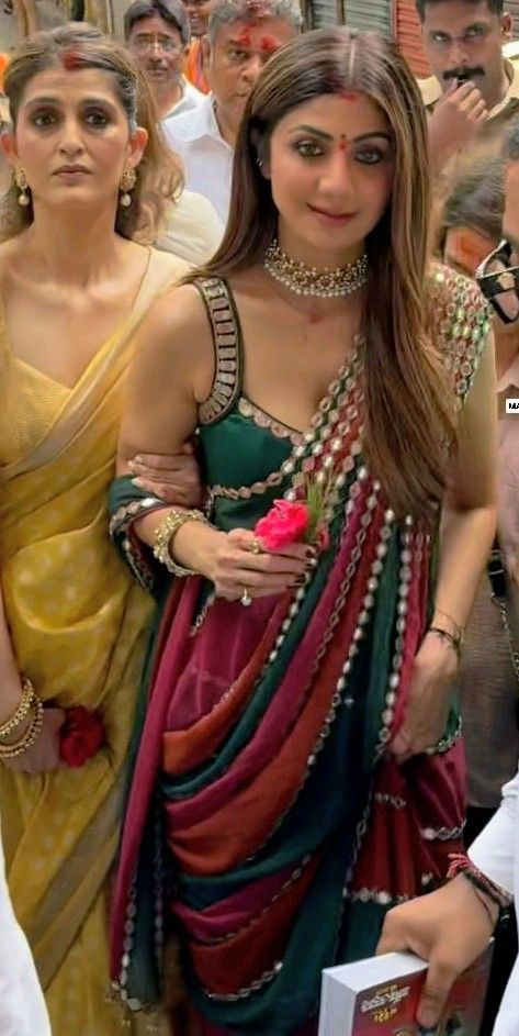 Shilpa Shetty Ready To wear Azra Aesthete Saree