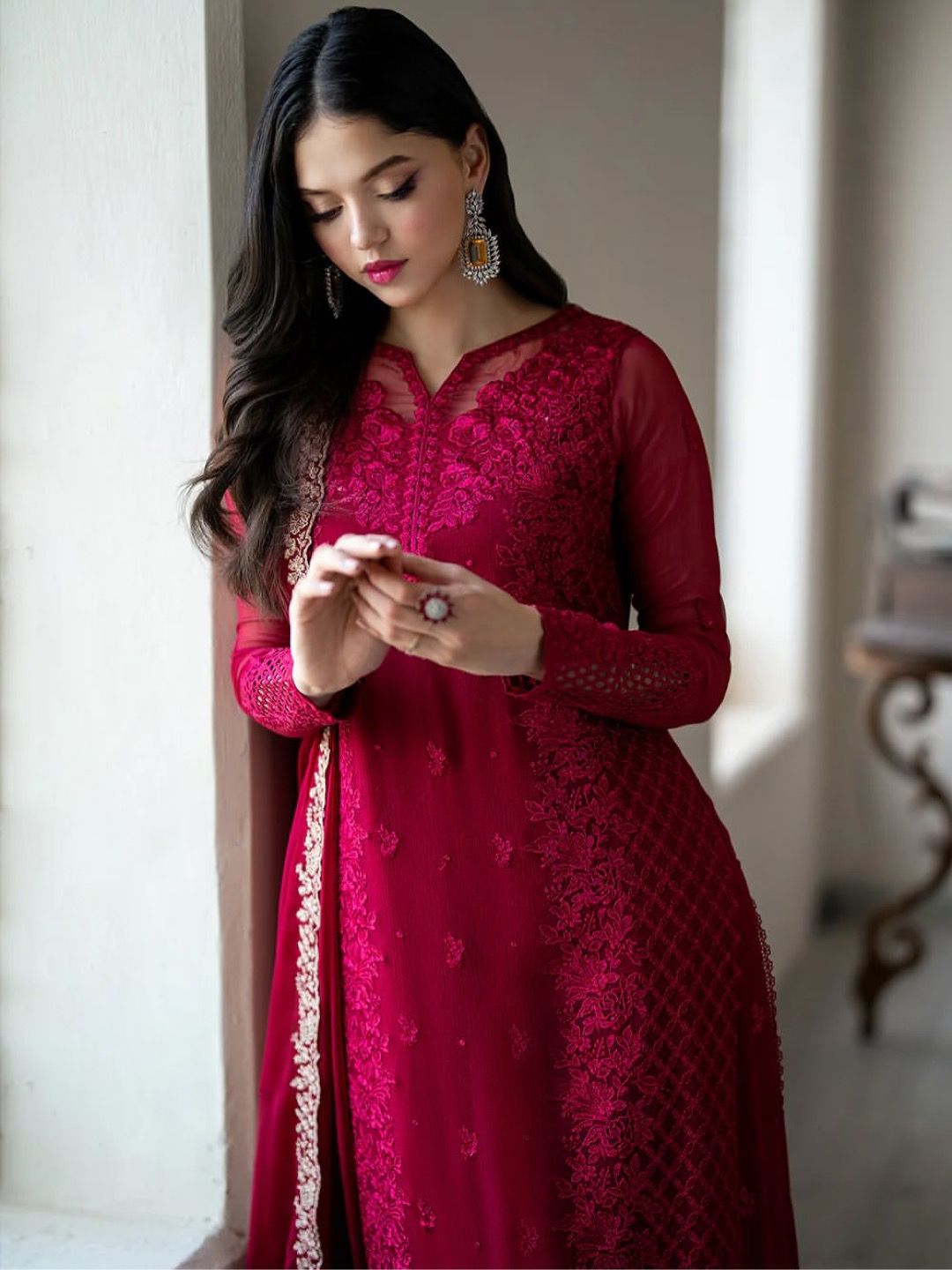 Surkh Aangan Salwar Suit