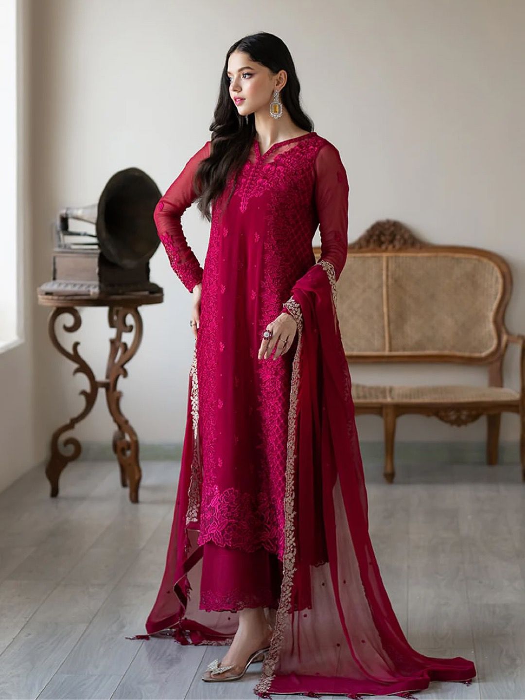 Surkh Aangan Salwar Suit