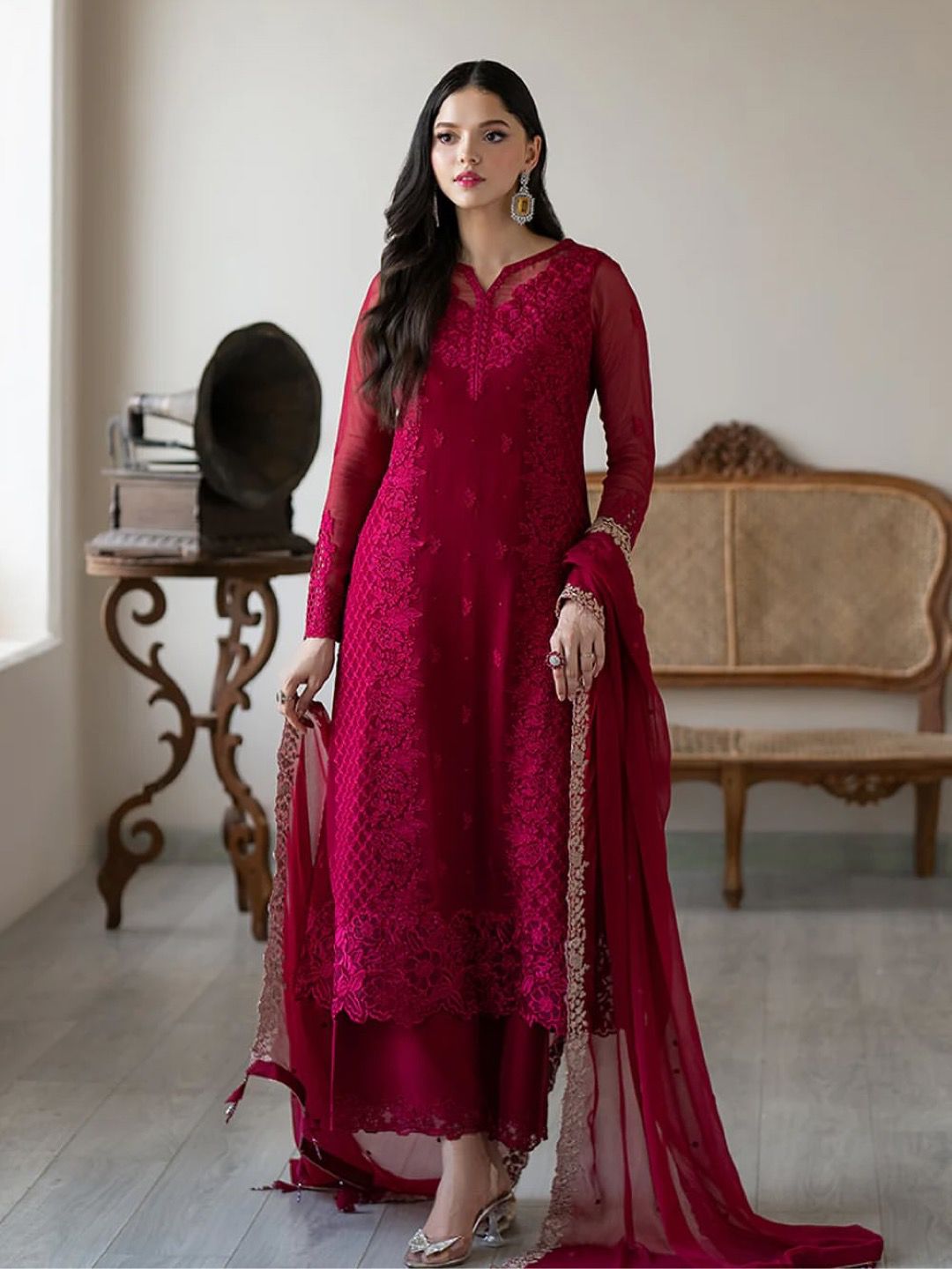 Surkh Aangan Salwar Suit
