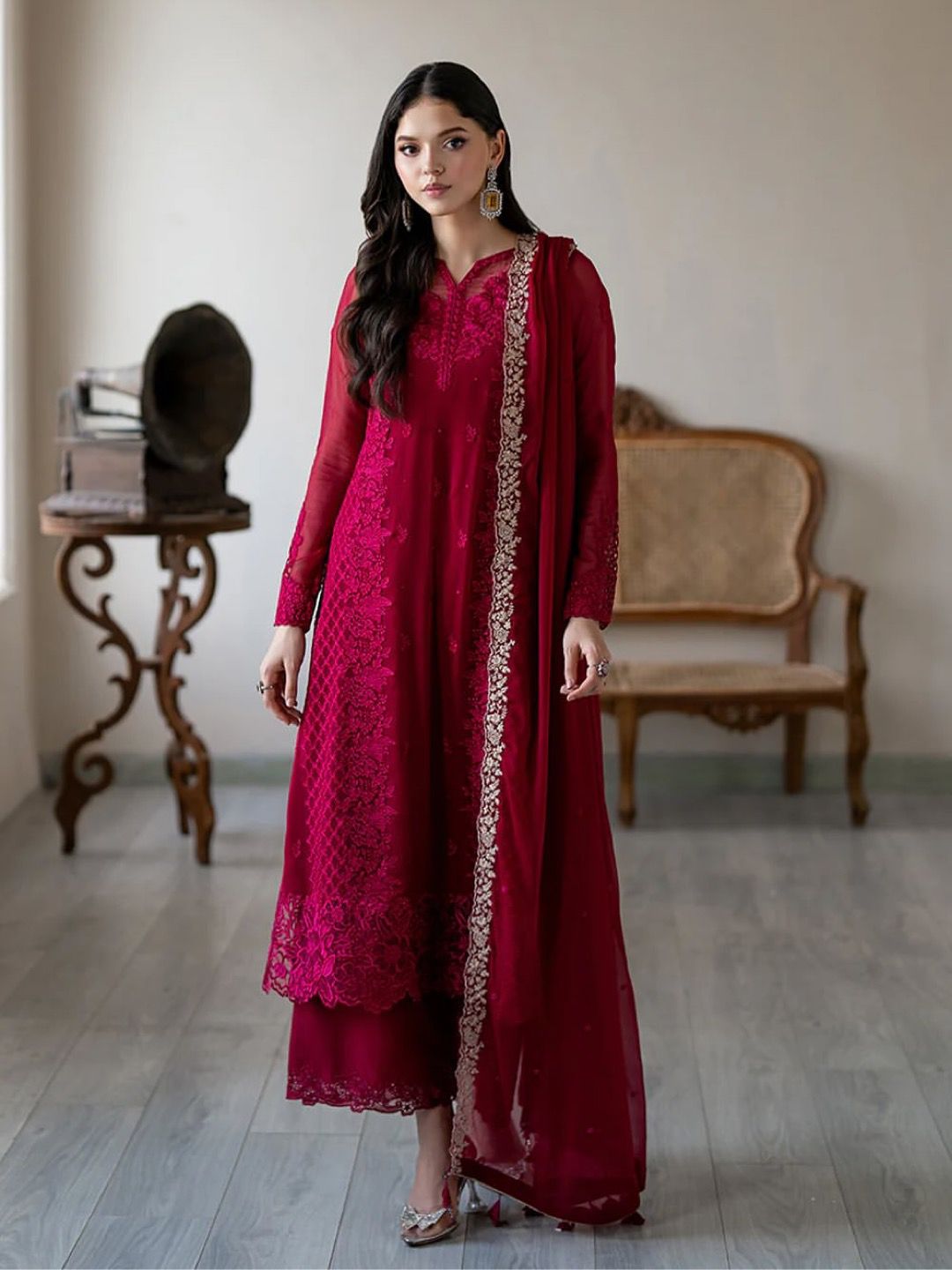 Surkh Aangan Salwar Suit