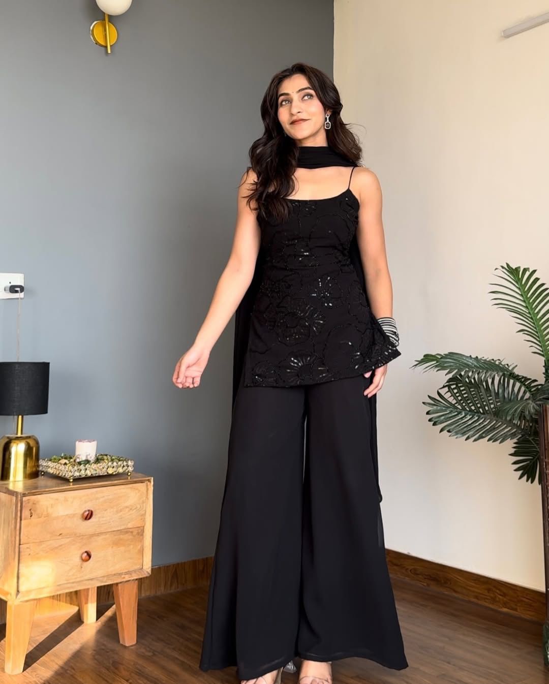 Noir Chic Salwar Suit