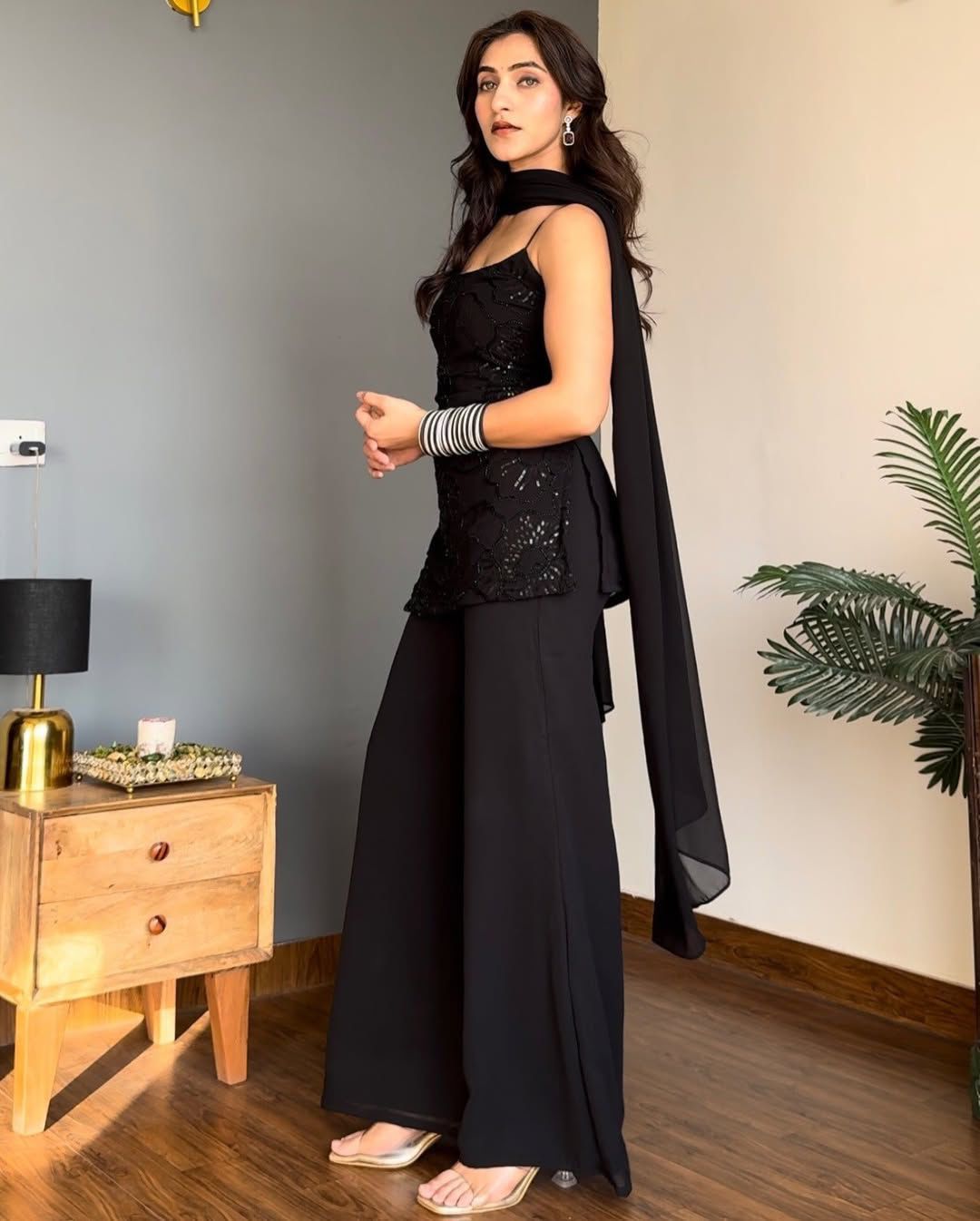 Noir Chic Salwar Suit