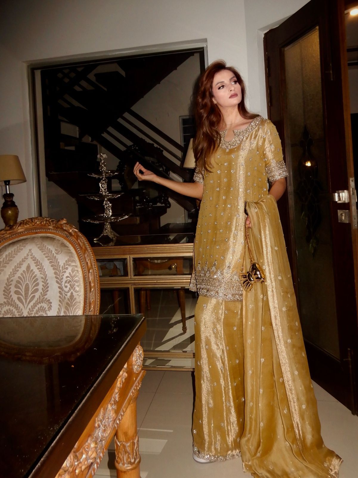 Tasneem Tissue Salwar Suit