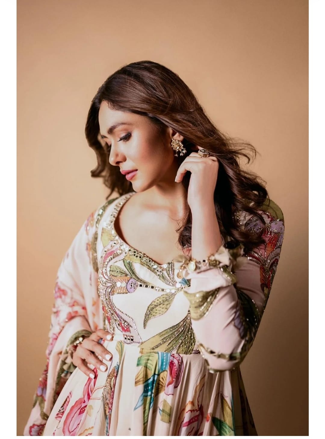 Sitara Oorja Gown With Dupatta