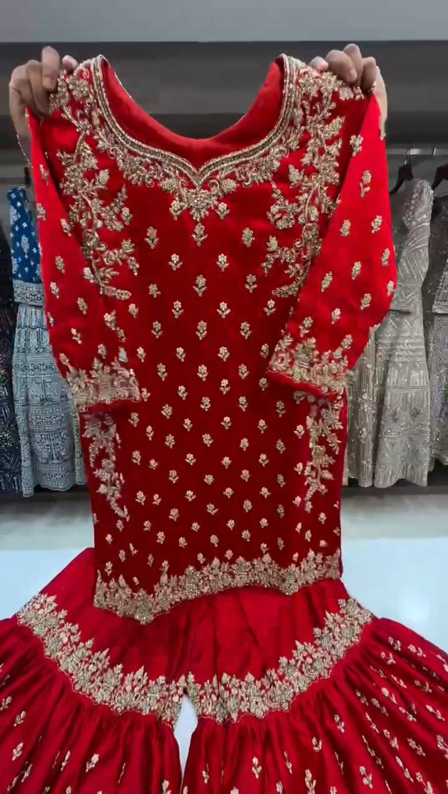 Flame Nivriti Sharara Set