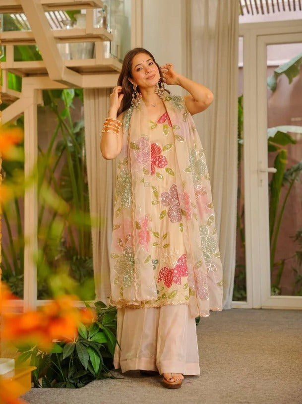 Qainaat Closet Sharara Set