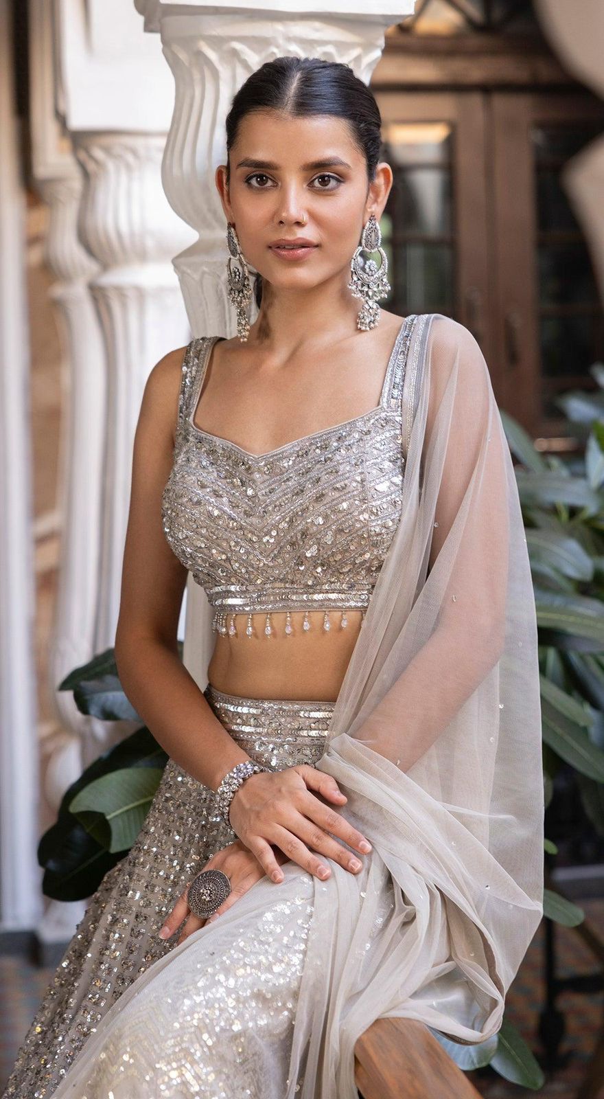 Moonstone Mist Lehenga Choli