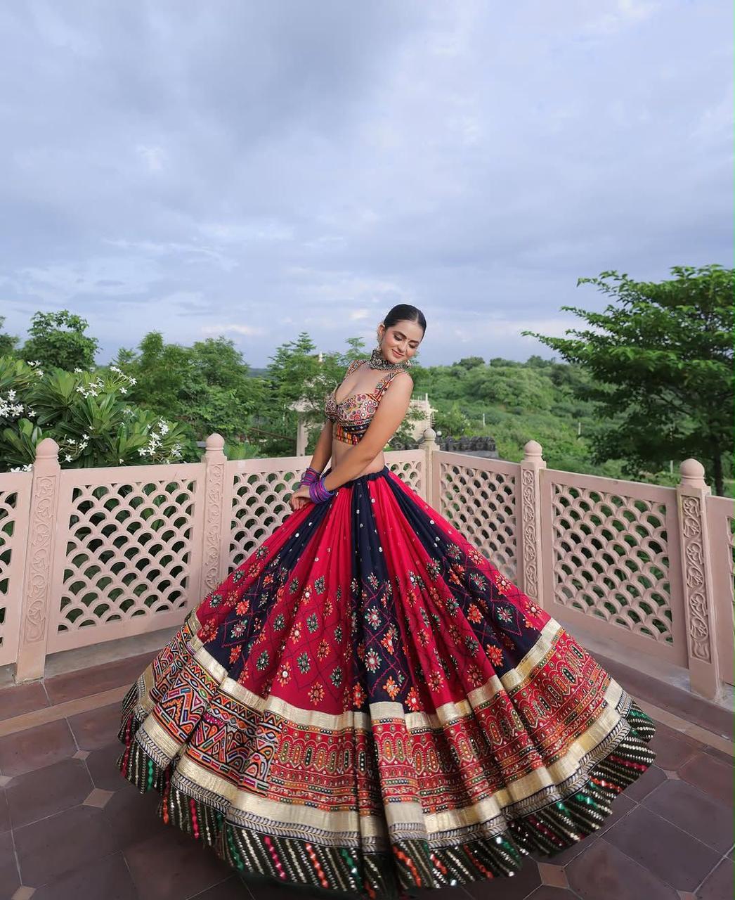 Devanshi Dandiya  Navratri Lehenga Choli