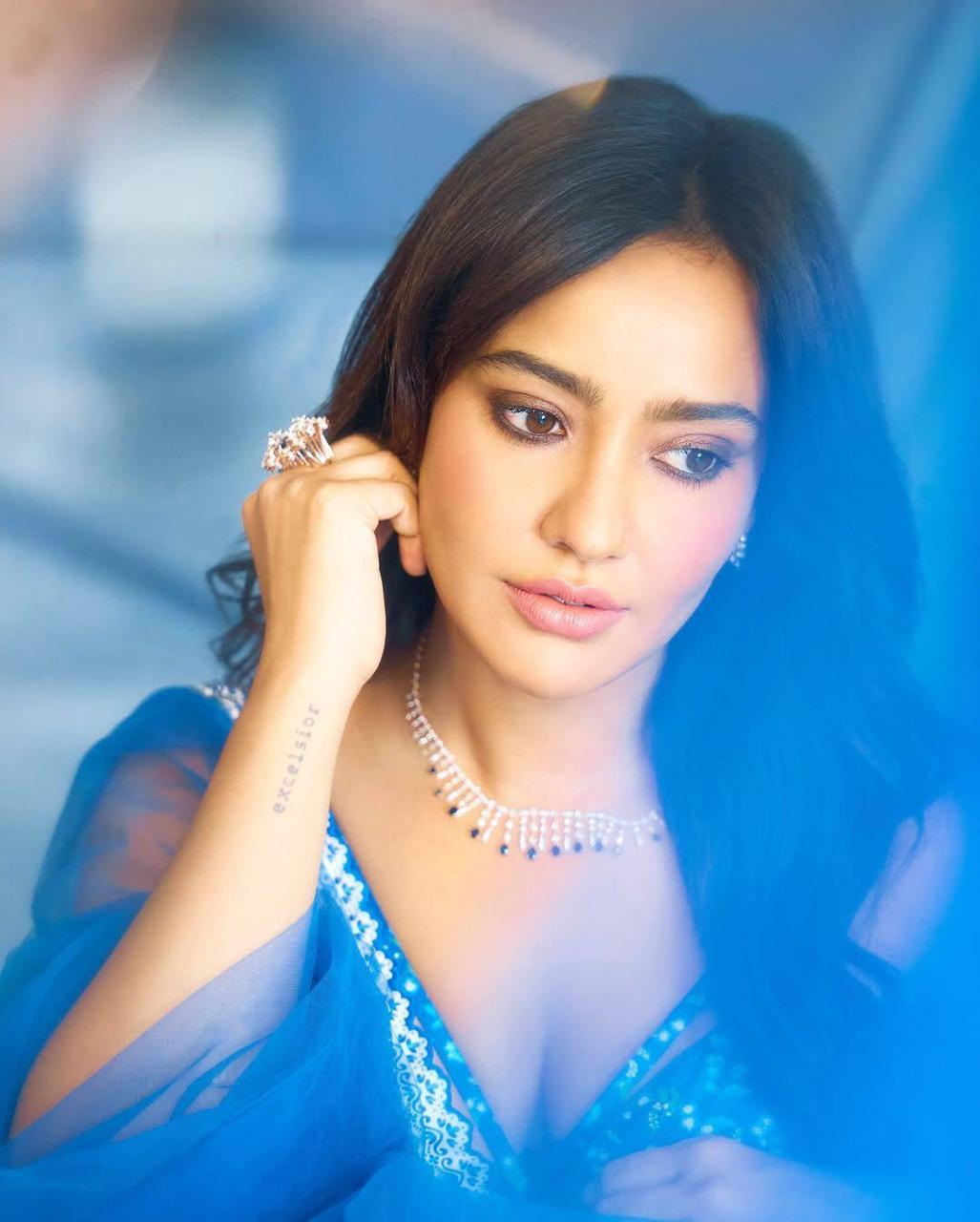 Ethereal Sky Lehenga choli