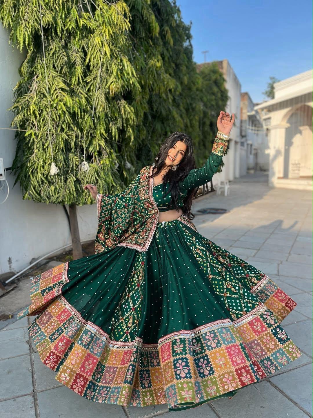 Surmayi Swara Navratri Lehenga Choli