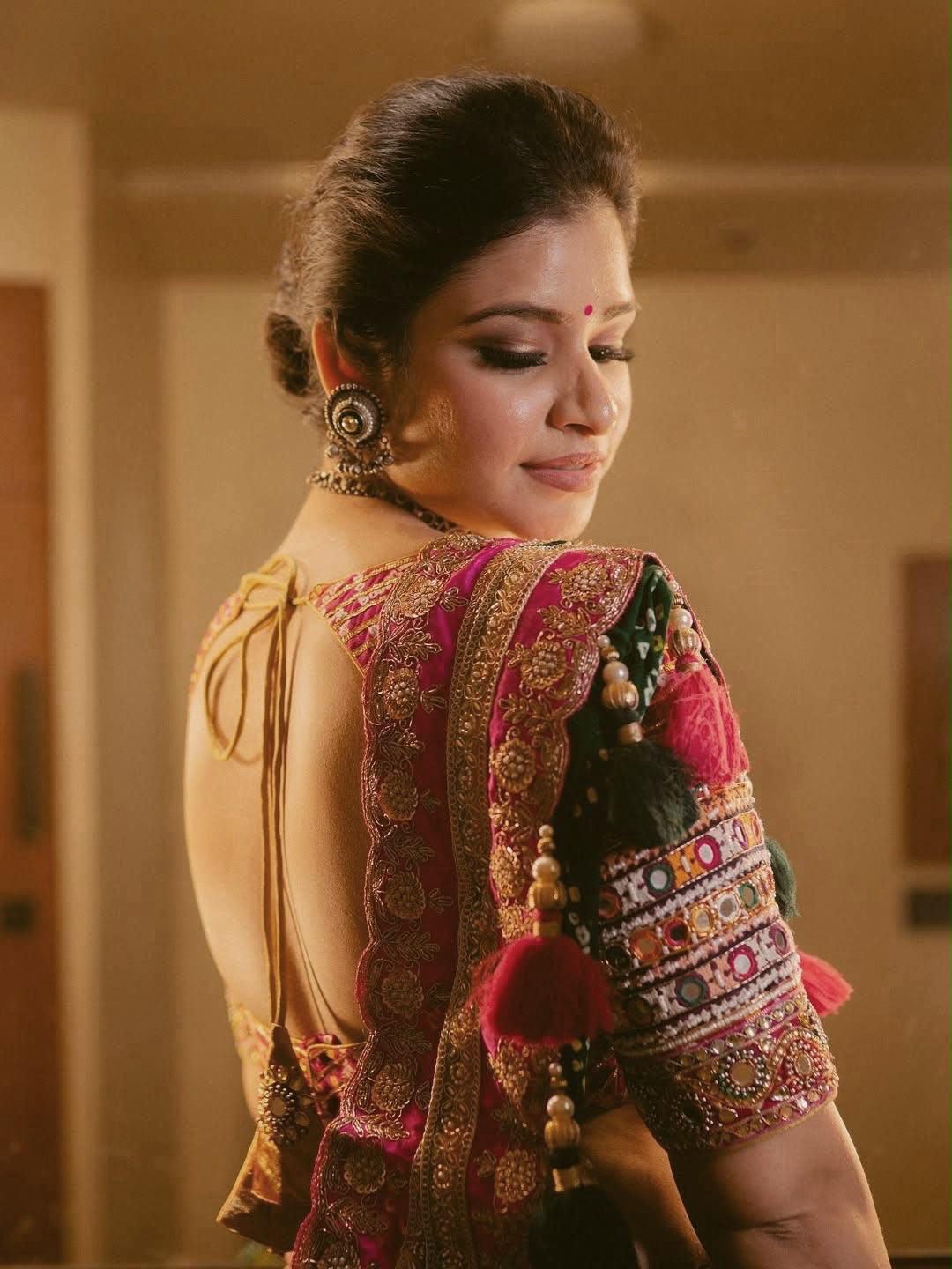 Poshak Pearl Navratri Lehenga Choli
