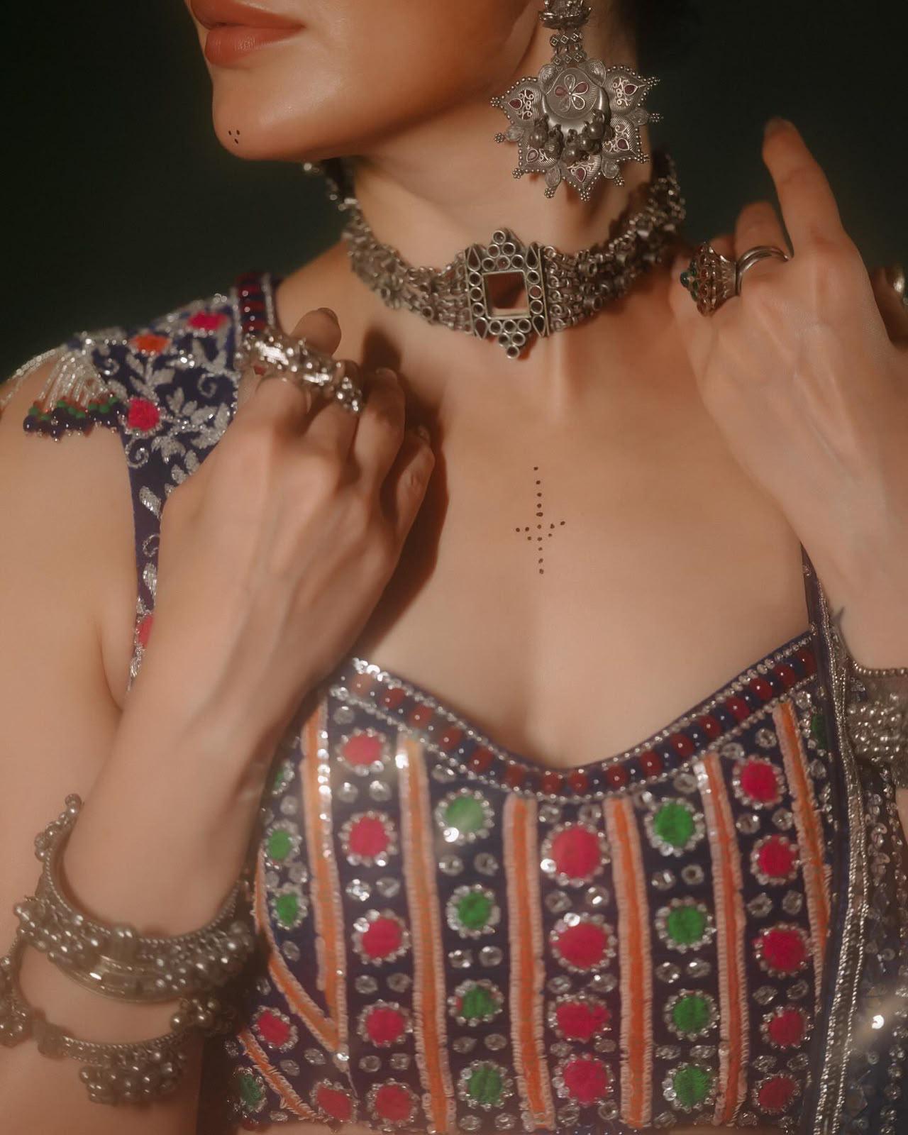 Kinkini Kreation Navratri Lehenga Choli