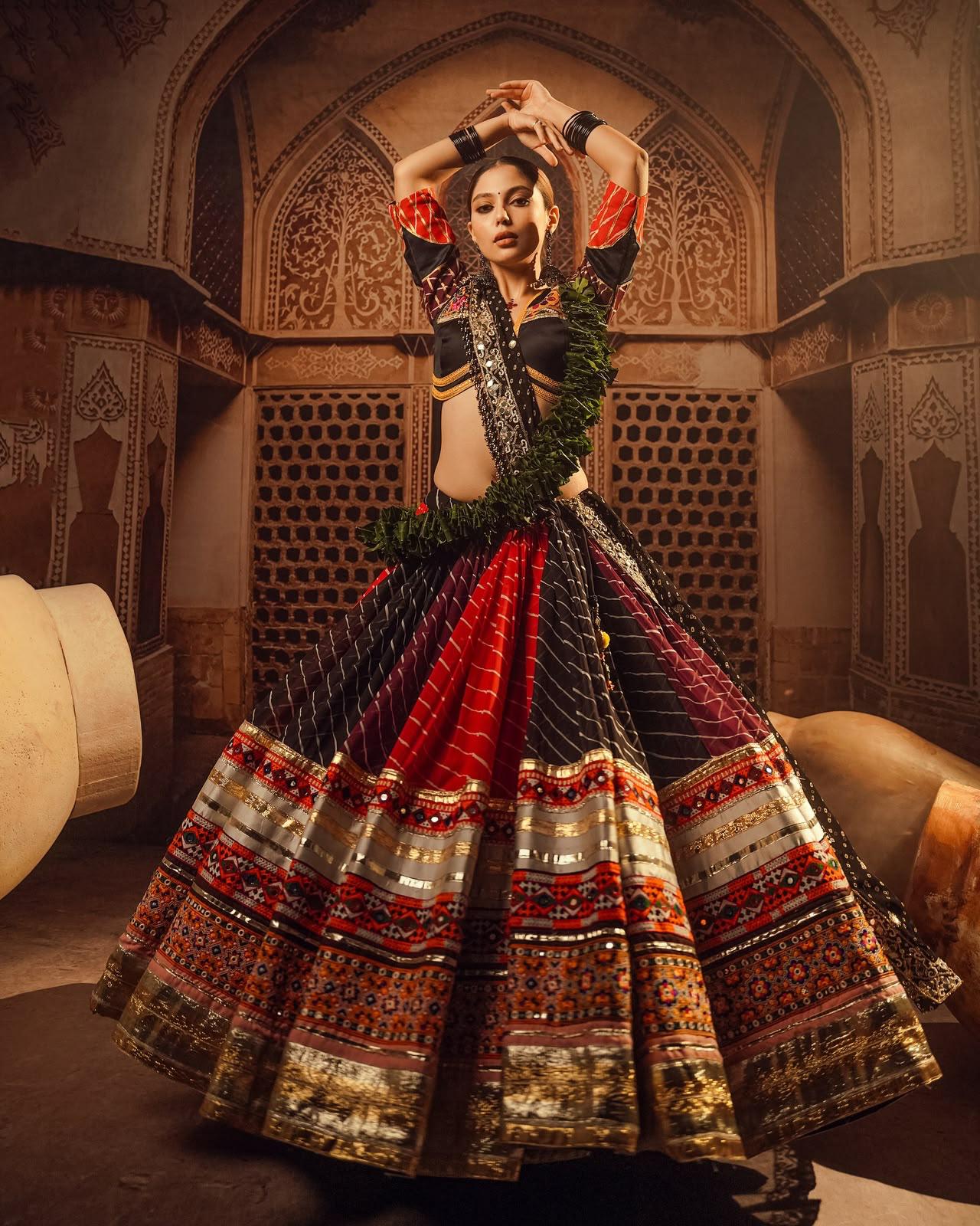 Aroshini Attire Navratri Lehenga Choli