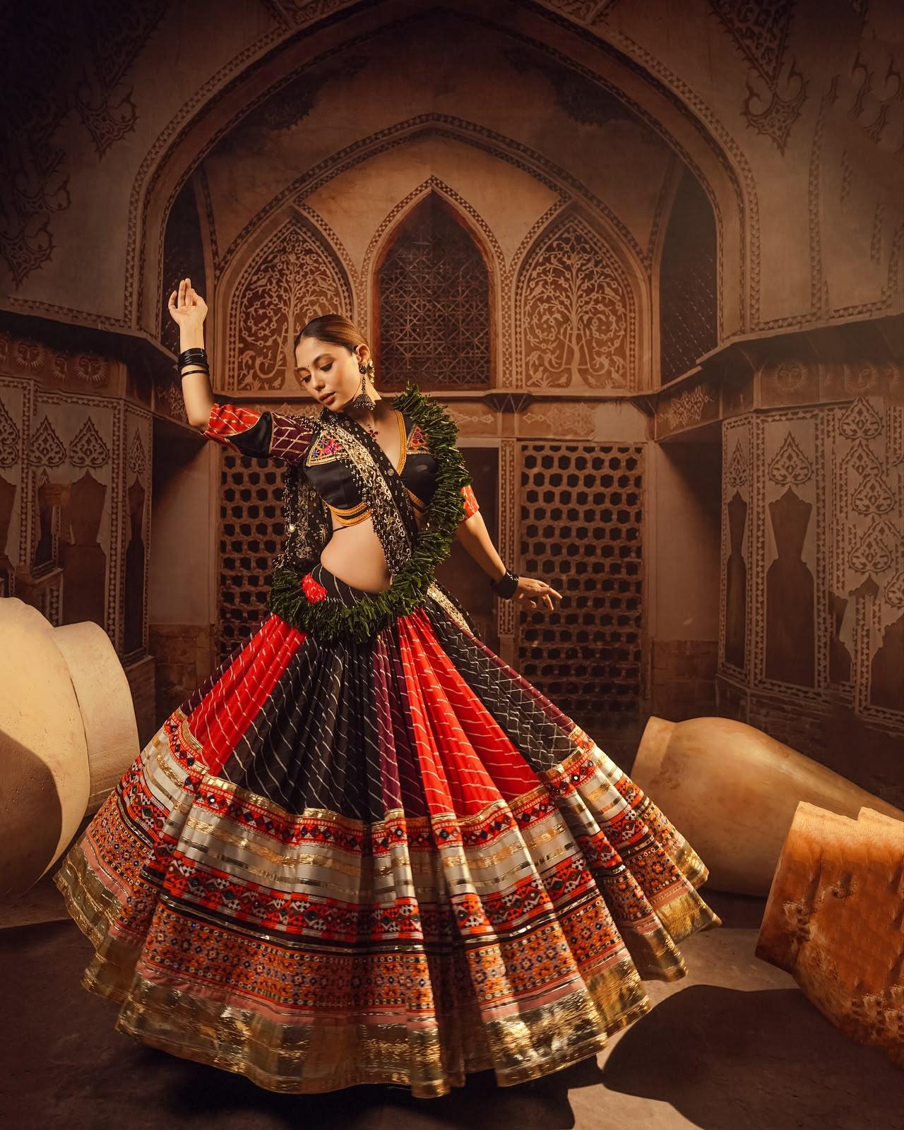 Aroshini Attire Navratri Lehenga Choli