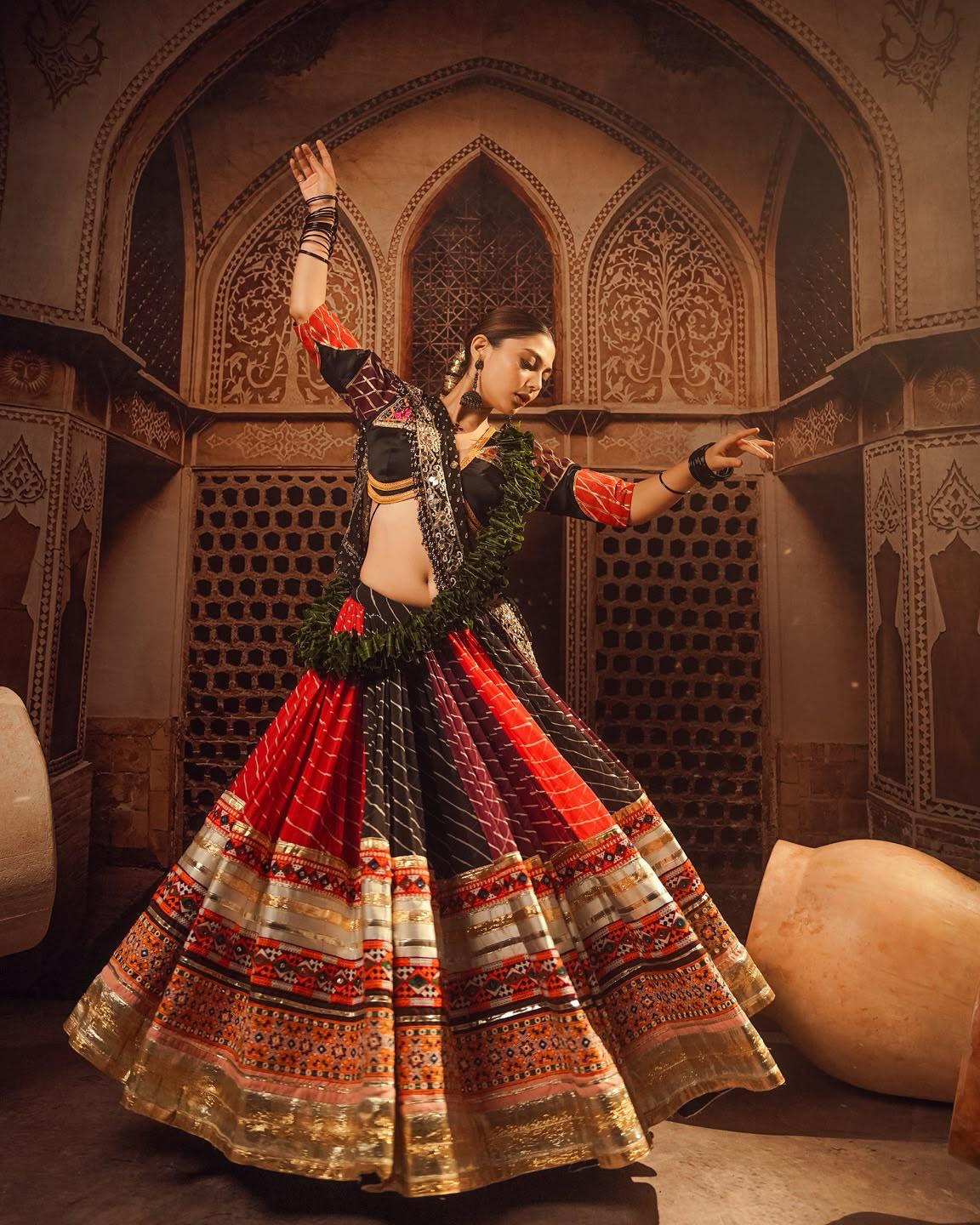 Aroshini Attire Navratri Lehenga Choli