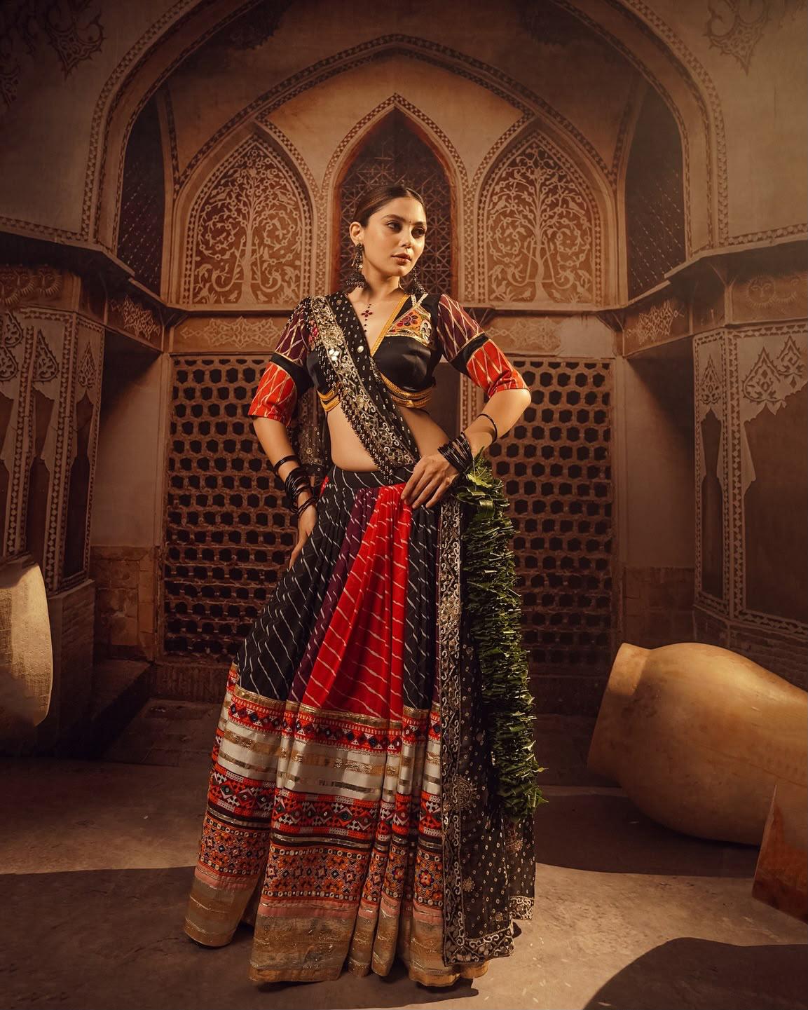 Aroshini Attire Navratri Lehenga Choli