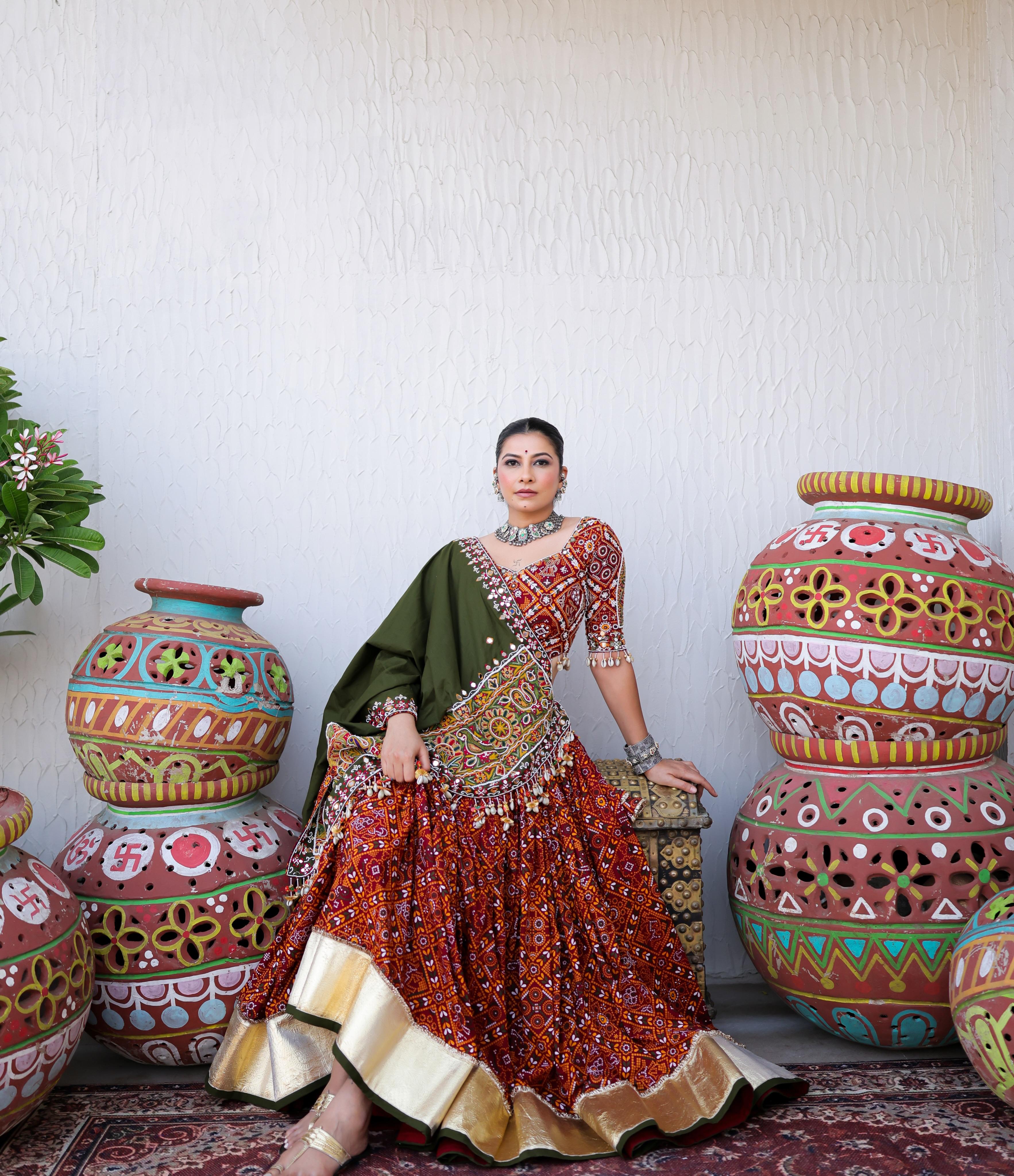 Garba Maharani Navratri Lehenga Choli