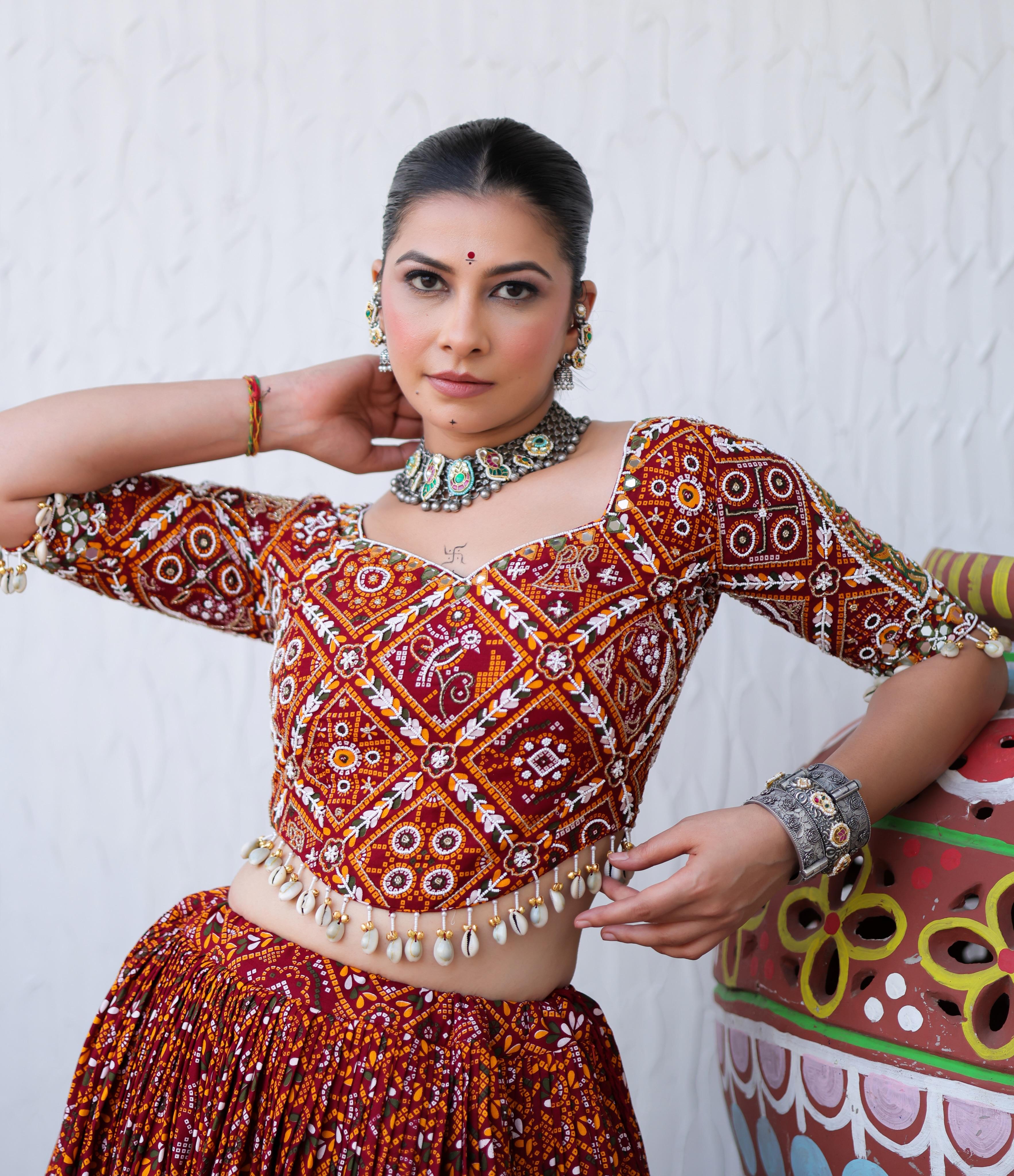 Garba Maharani Navratri Lehenga Choli