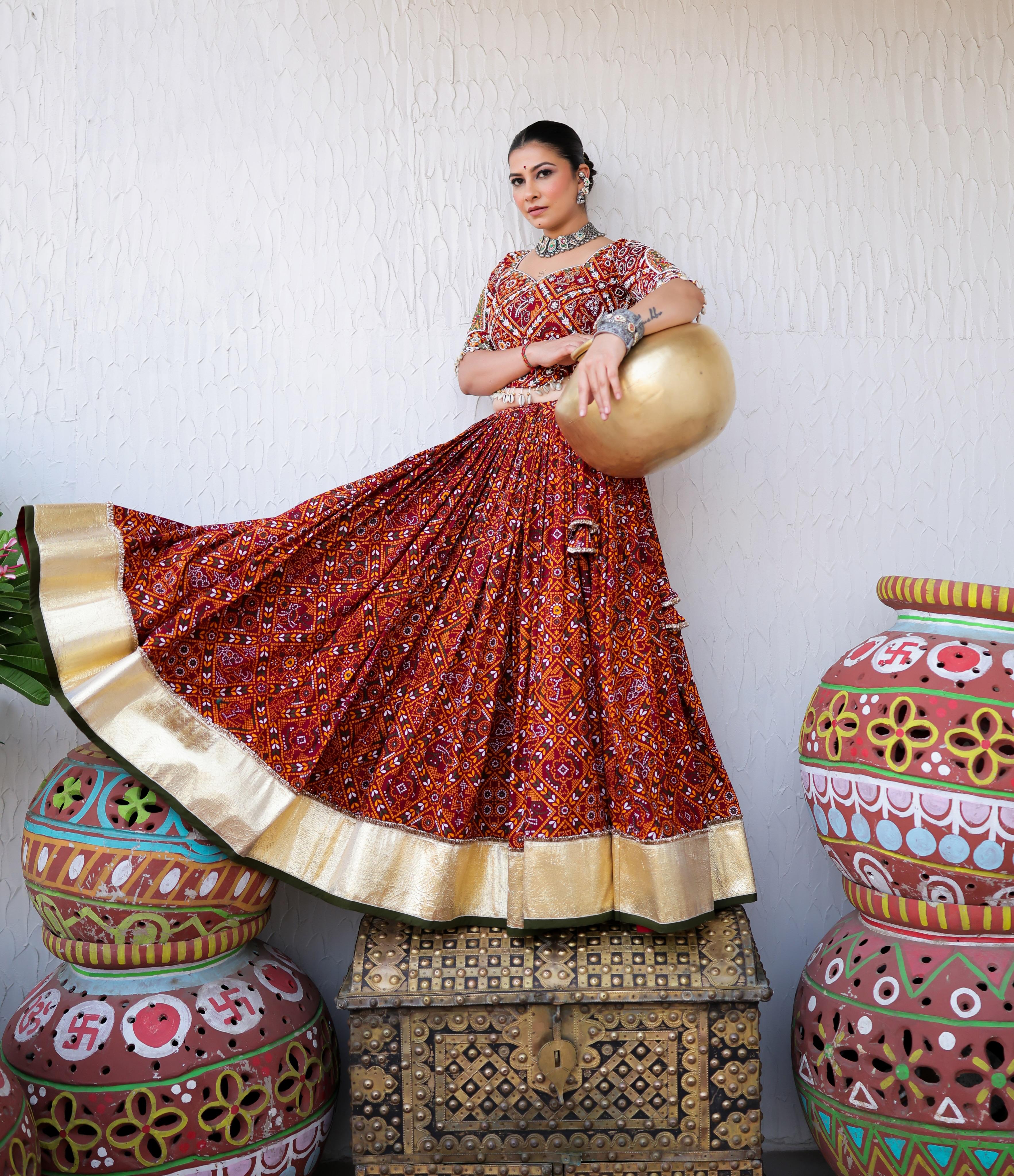 Garba Maharani Navratri Lehenga Choli