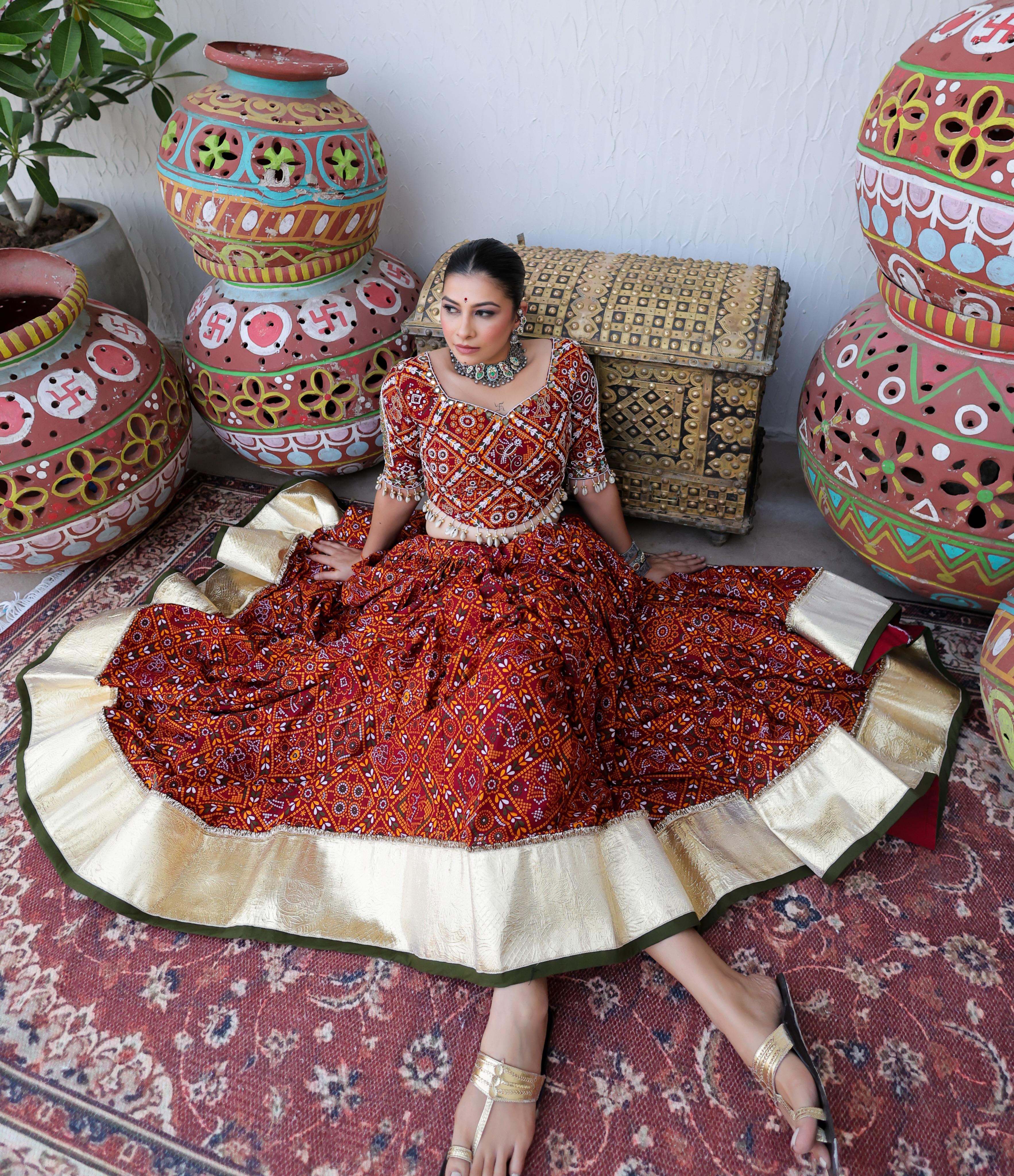 Garba Maharani Navratri Lehenga Choli