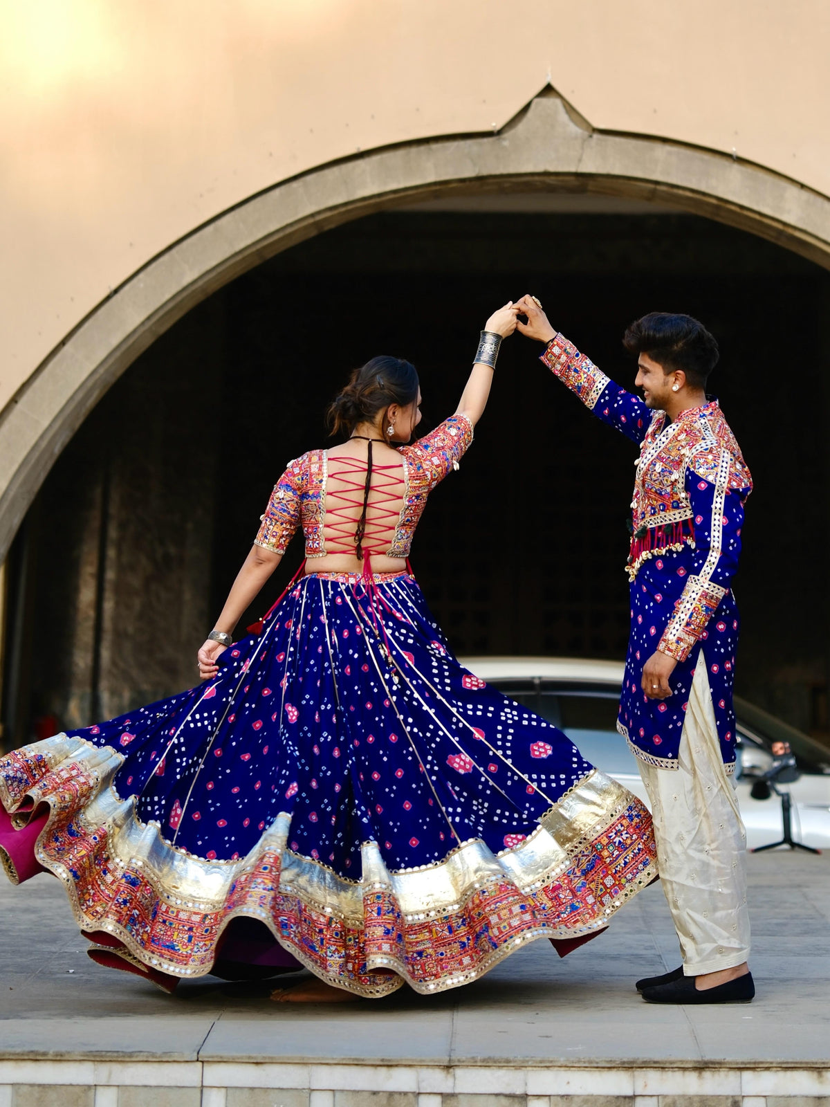 Dholida Queen Navratri Lehenga Choli