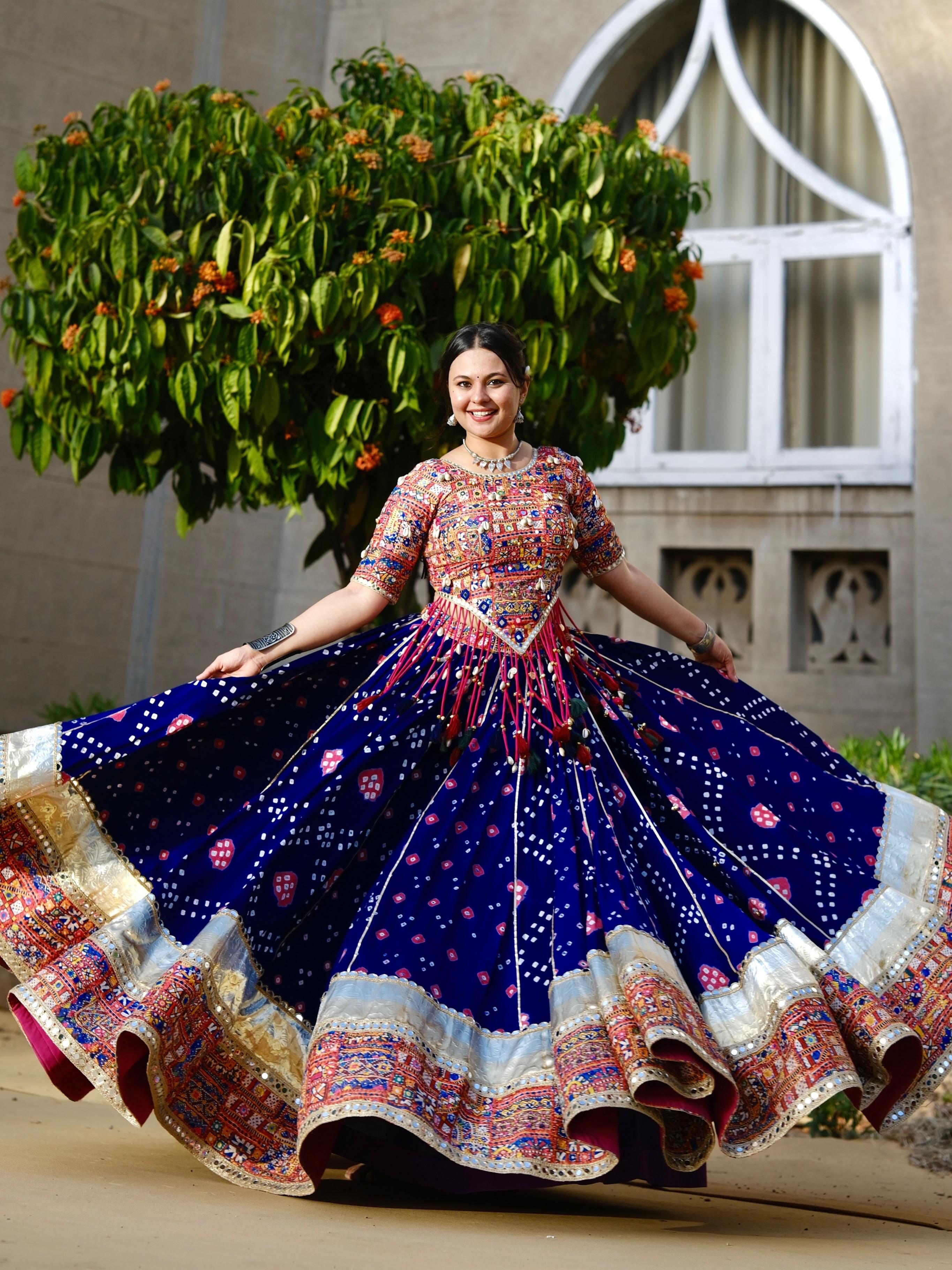 Dholida Queen Navratri Lehenga Choli