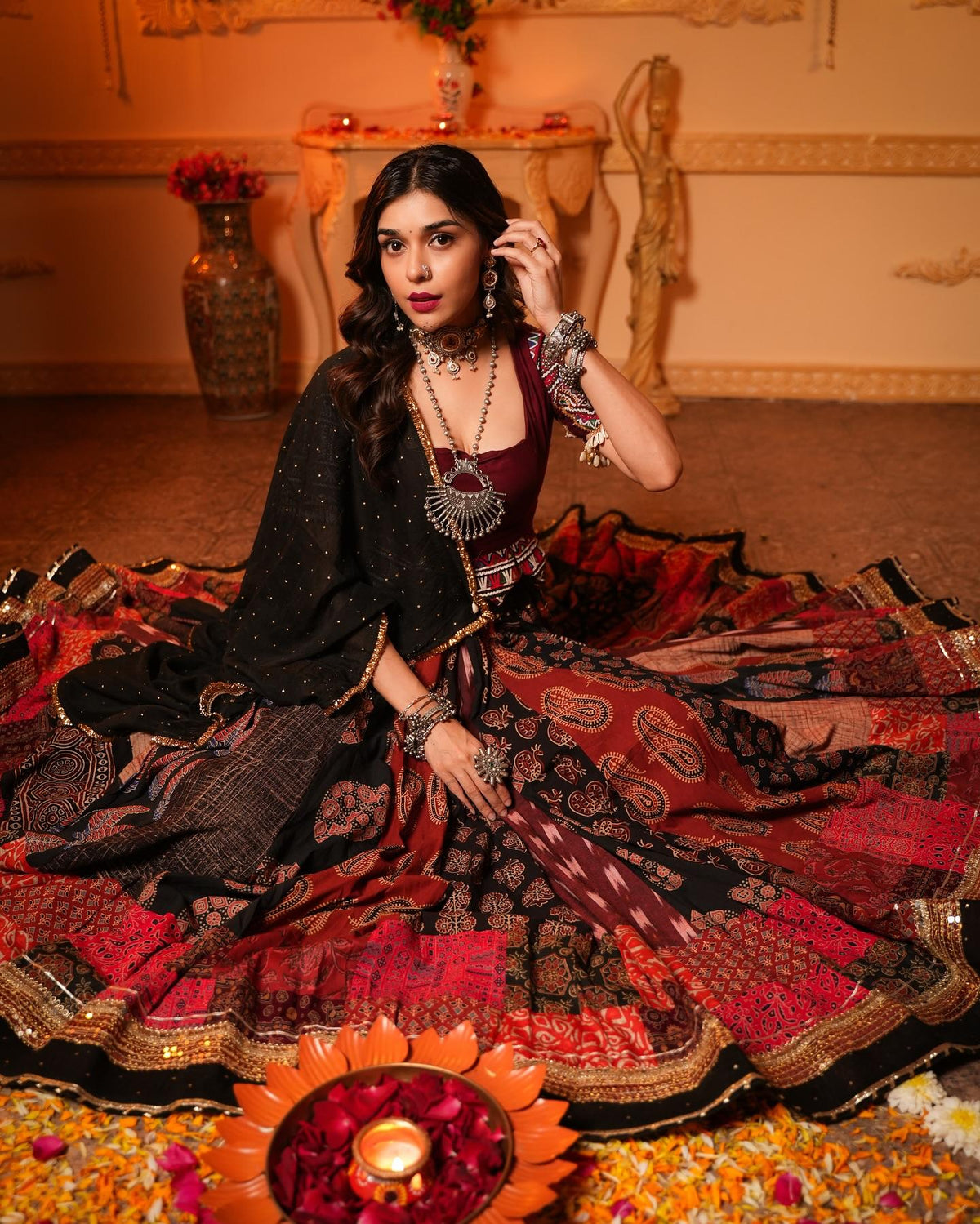 Garba Gulshan Navratri Lehenga Choli