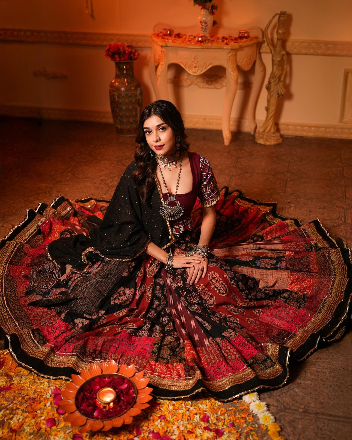 Garba Gulshan Navratri Lehenga Choli