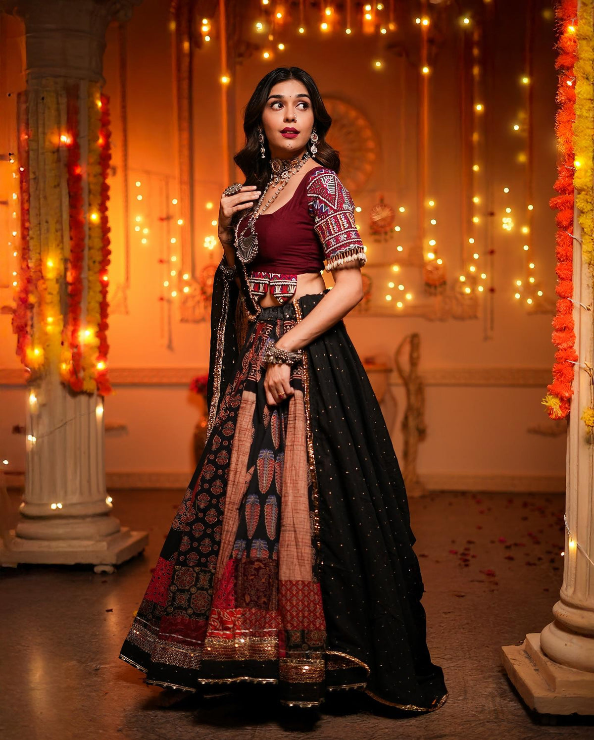 Garba Gulshan Navratri Lehenga Choli