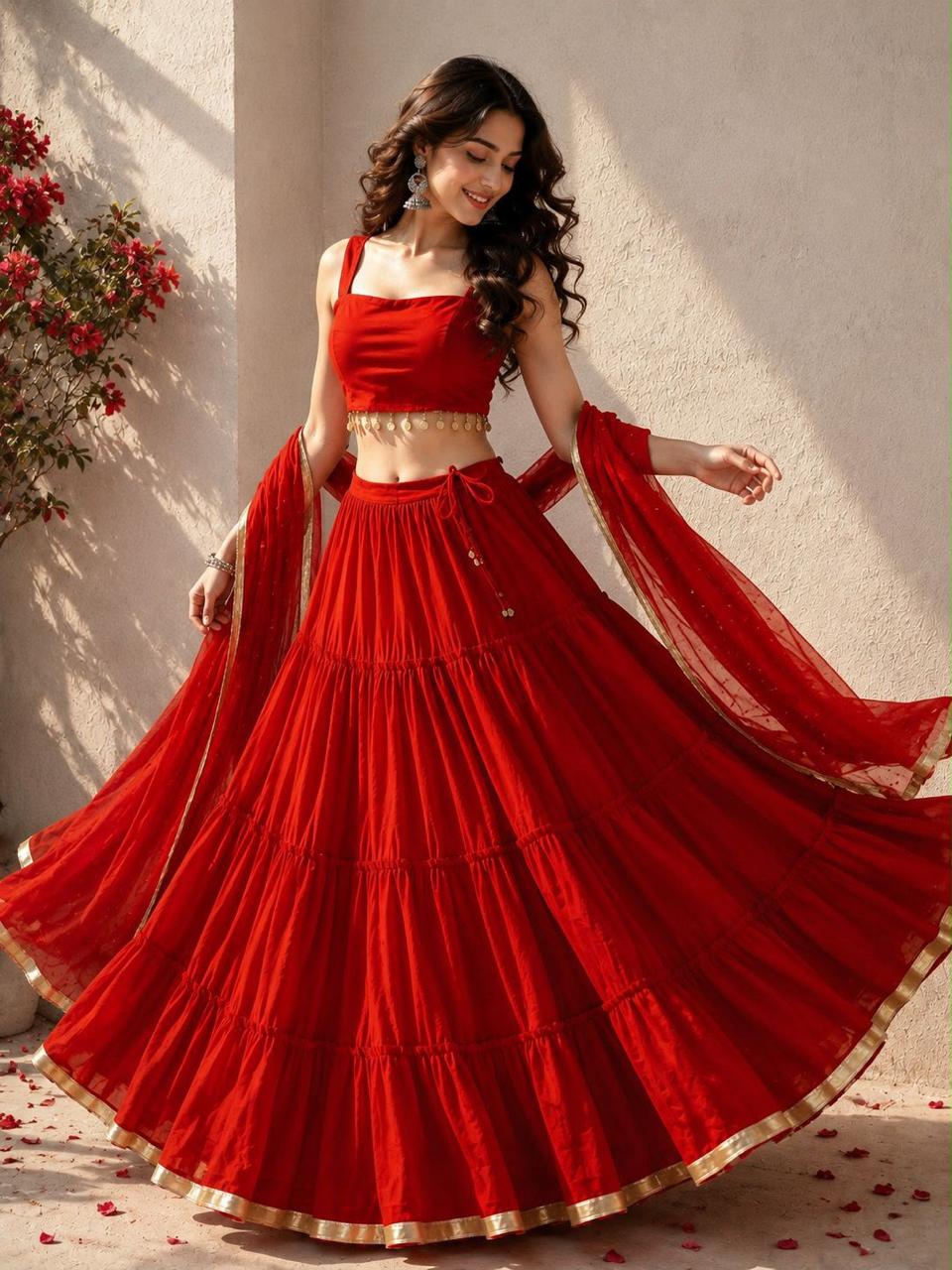 Utsavika Rang Navratri Lehenga Choli