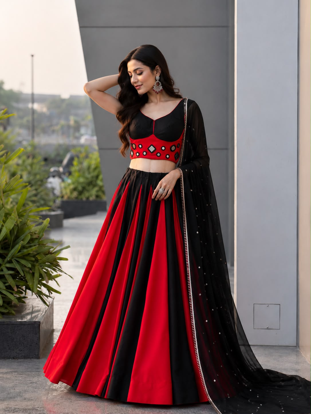 Utsaviya Rang Navratri Lehenga Choli