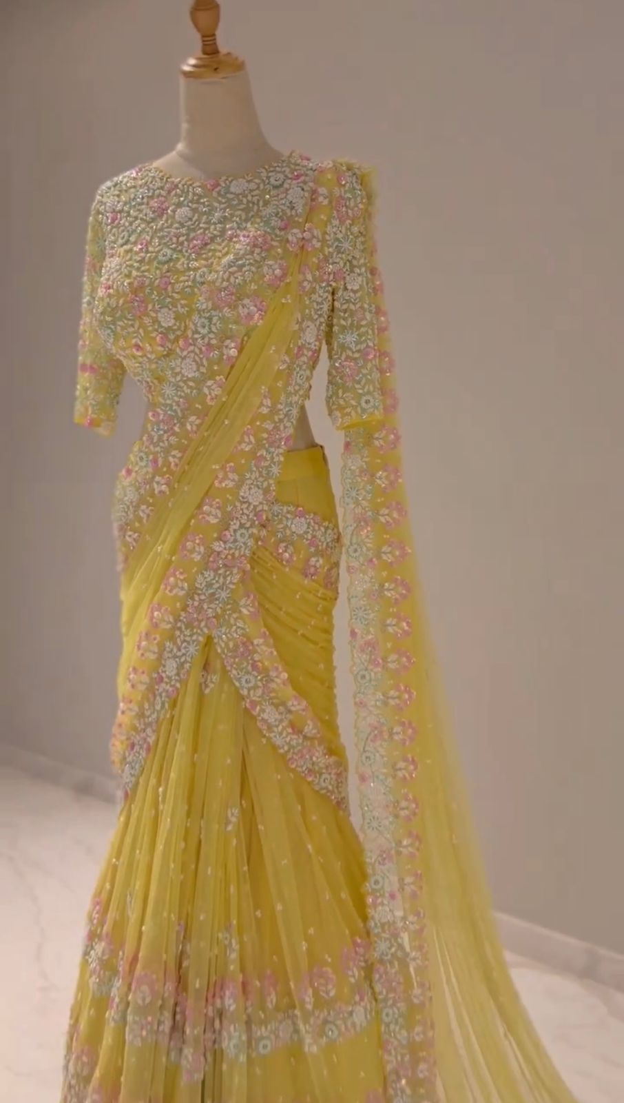 Afreen Net Handwork Saree