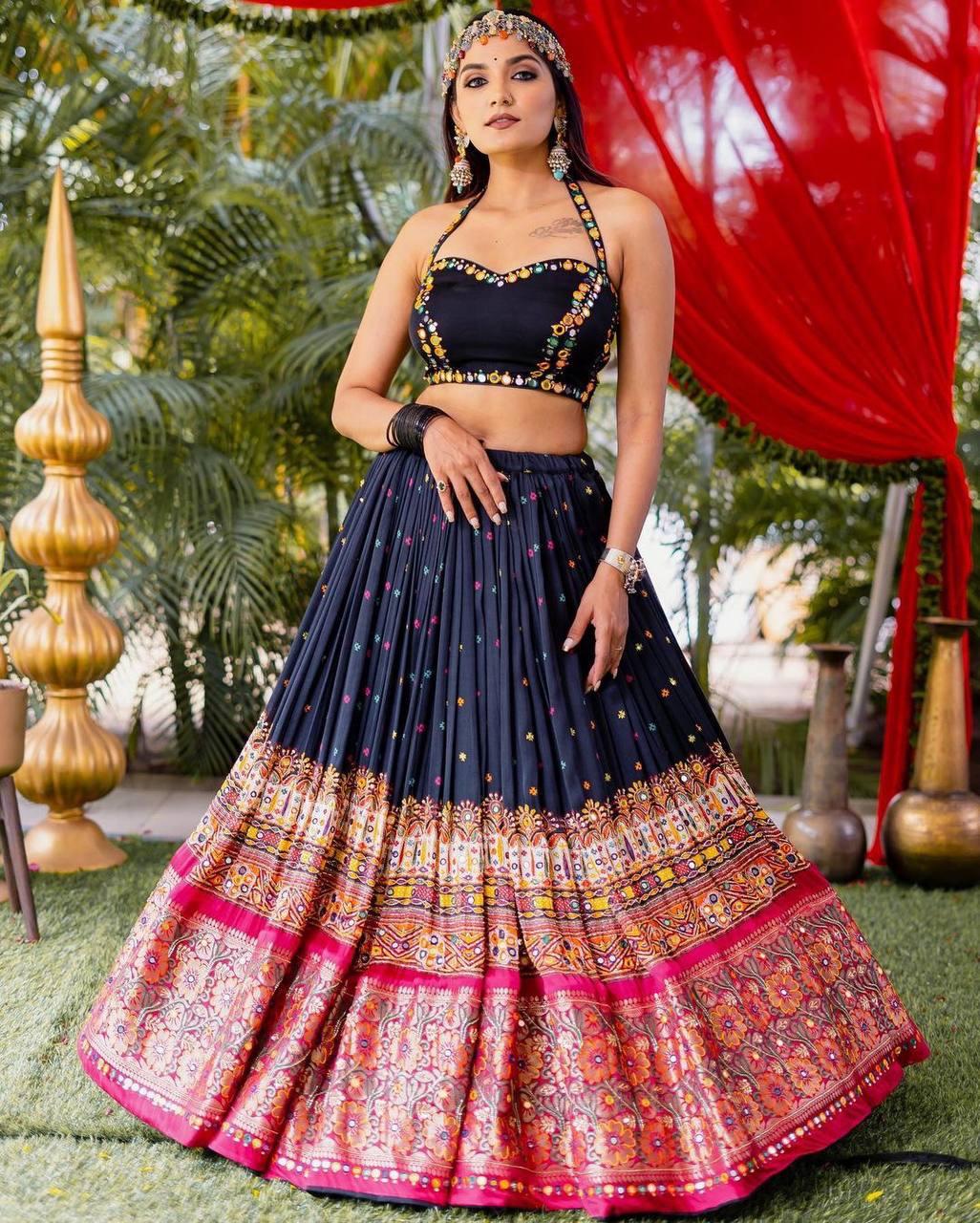 Sangini Traditional Mirror Work Lehenga