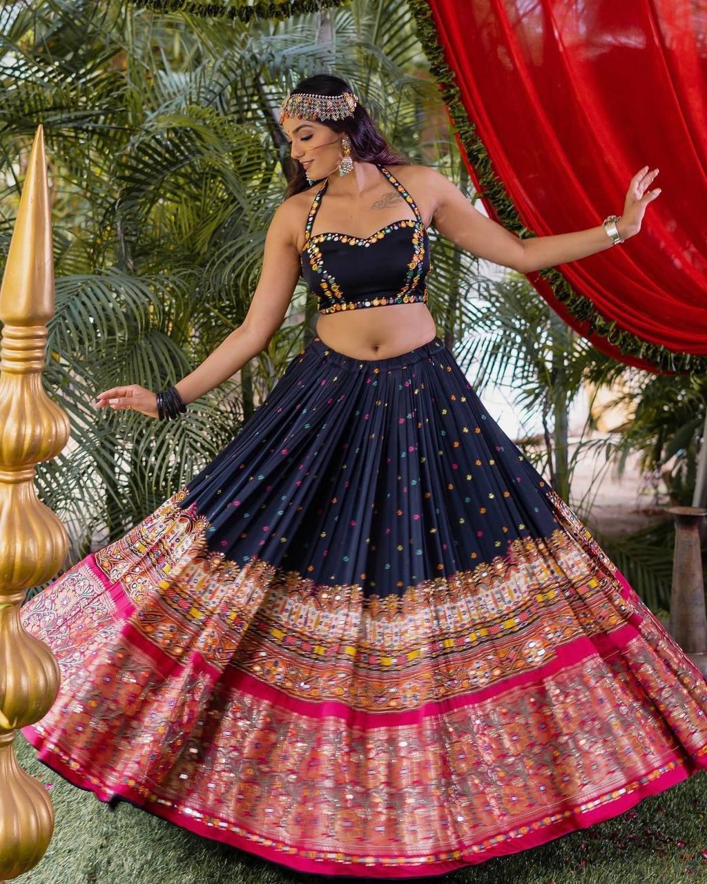 Sangini Traditional Mirror Work Lehenga