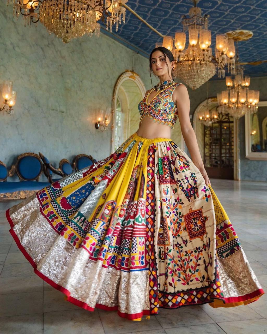 Twirling Ghagra Choli